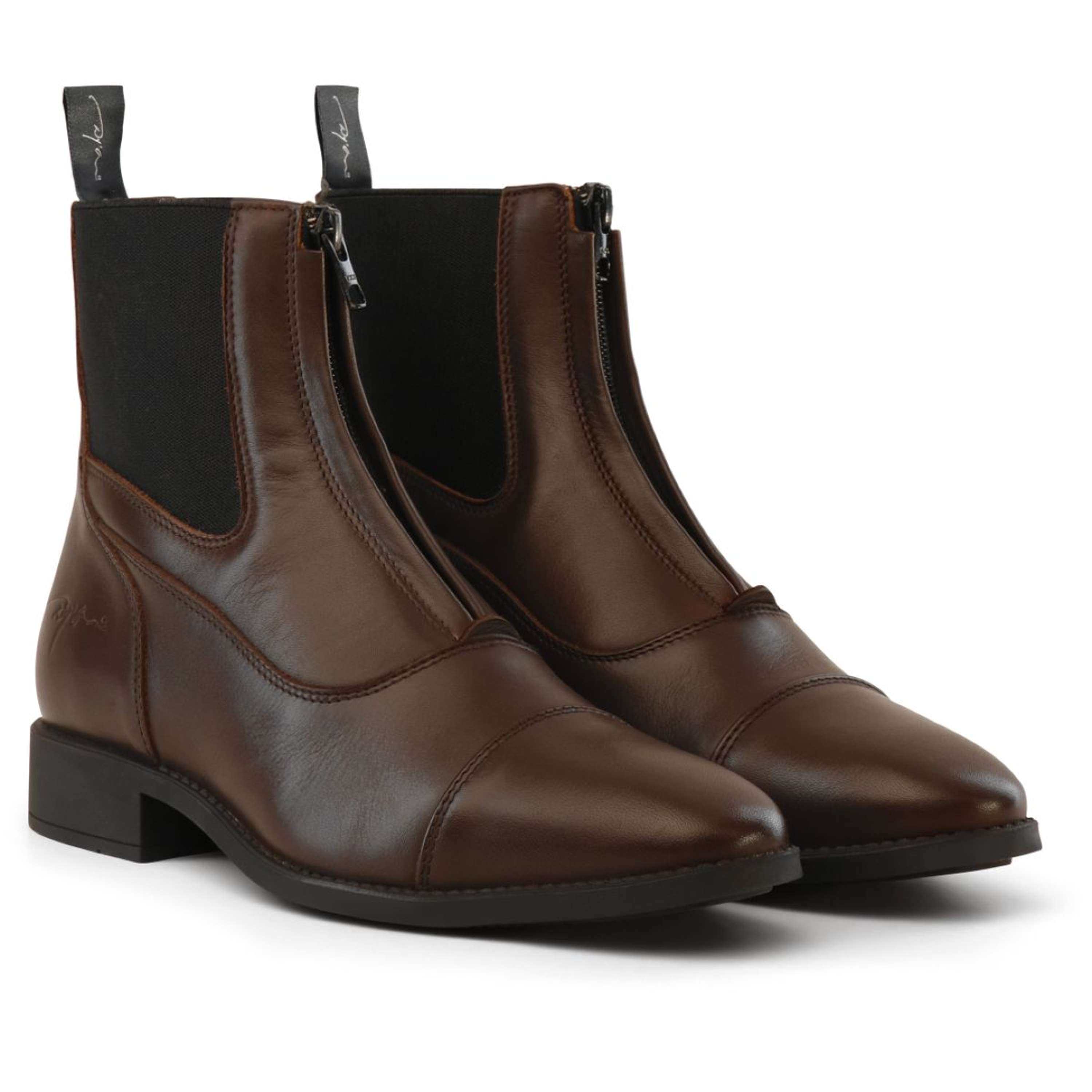 Dyon Jodhpury Front Zipper Brązowy