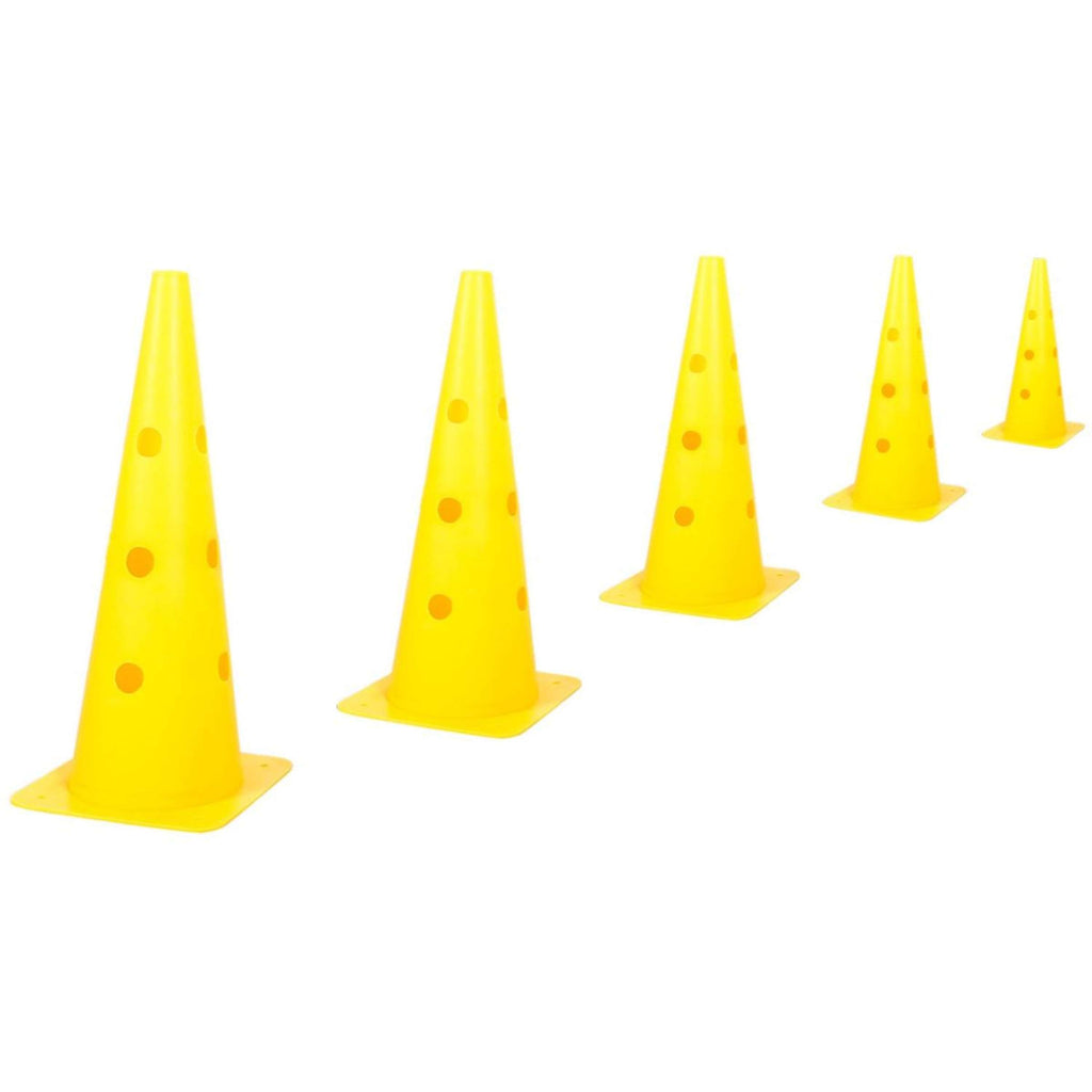 Kerbl Agility Zestaw Pachołków 3 Przeszkody Czerwony/Żółty