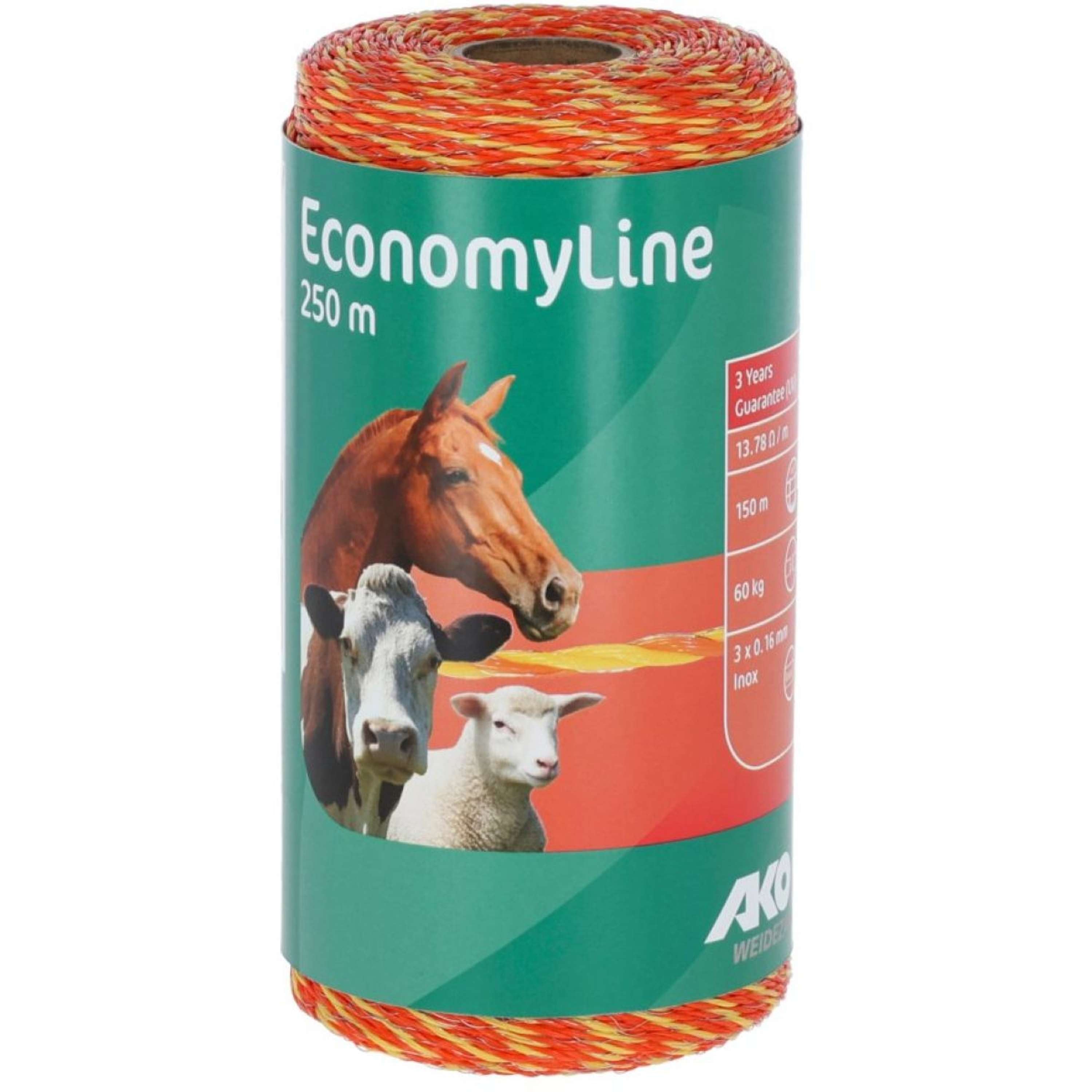 Ako Drut EconomyLine Żółty pomarańczowy