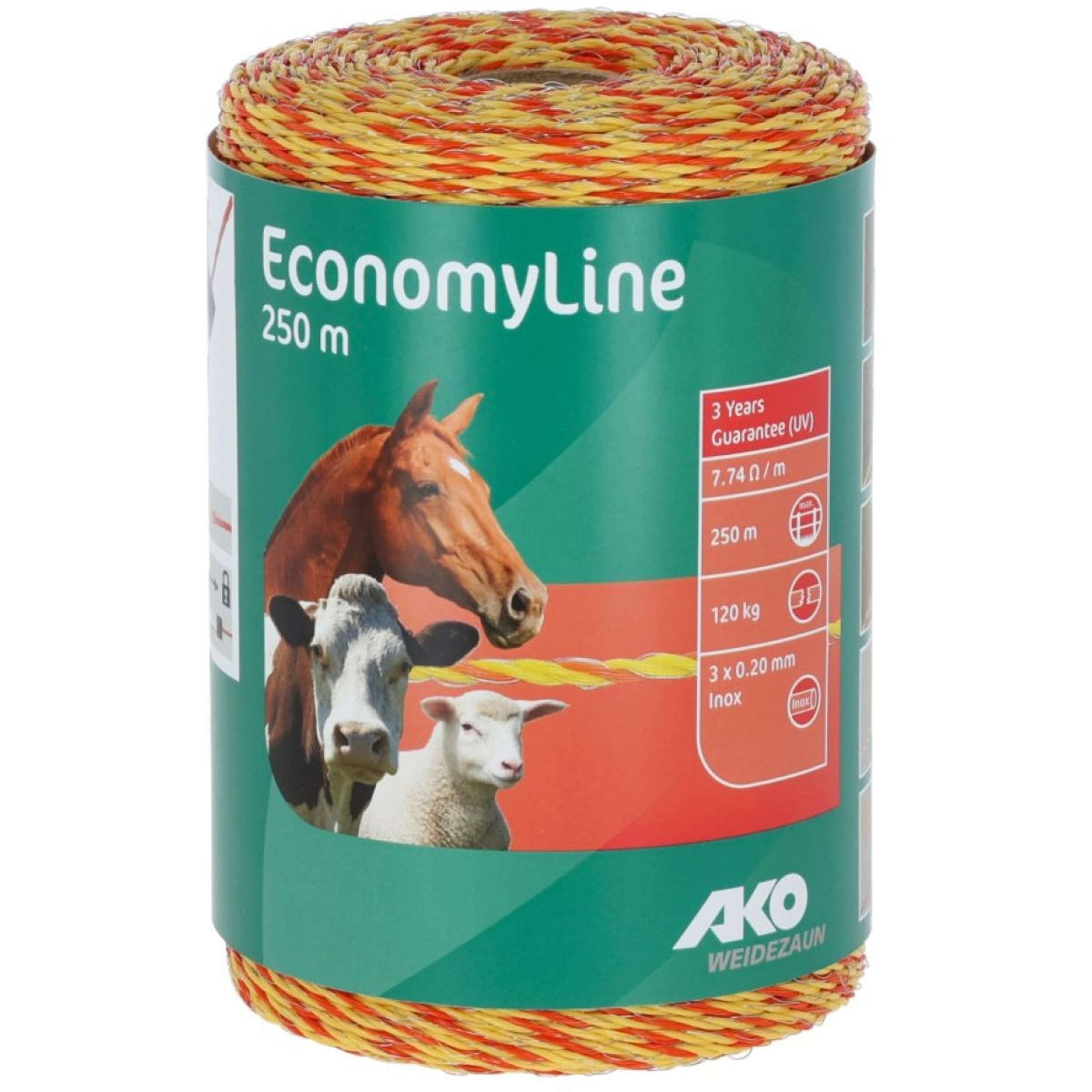 Ako Drut EconomyLine Żółty pomarańczowy