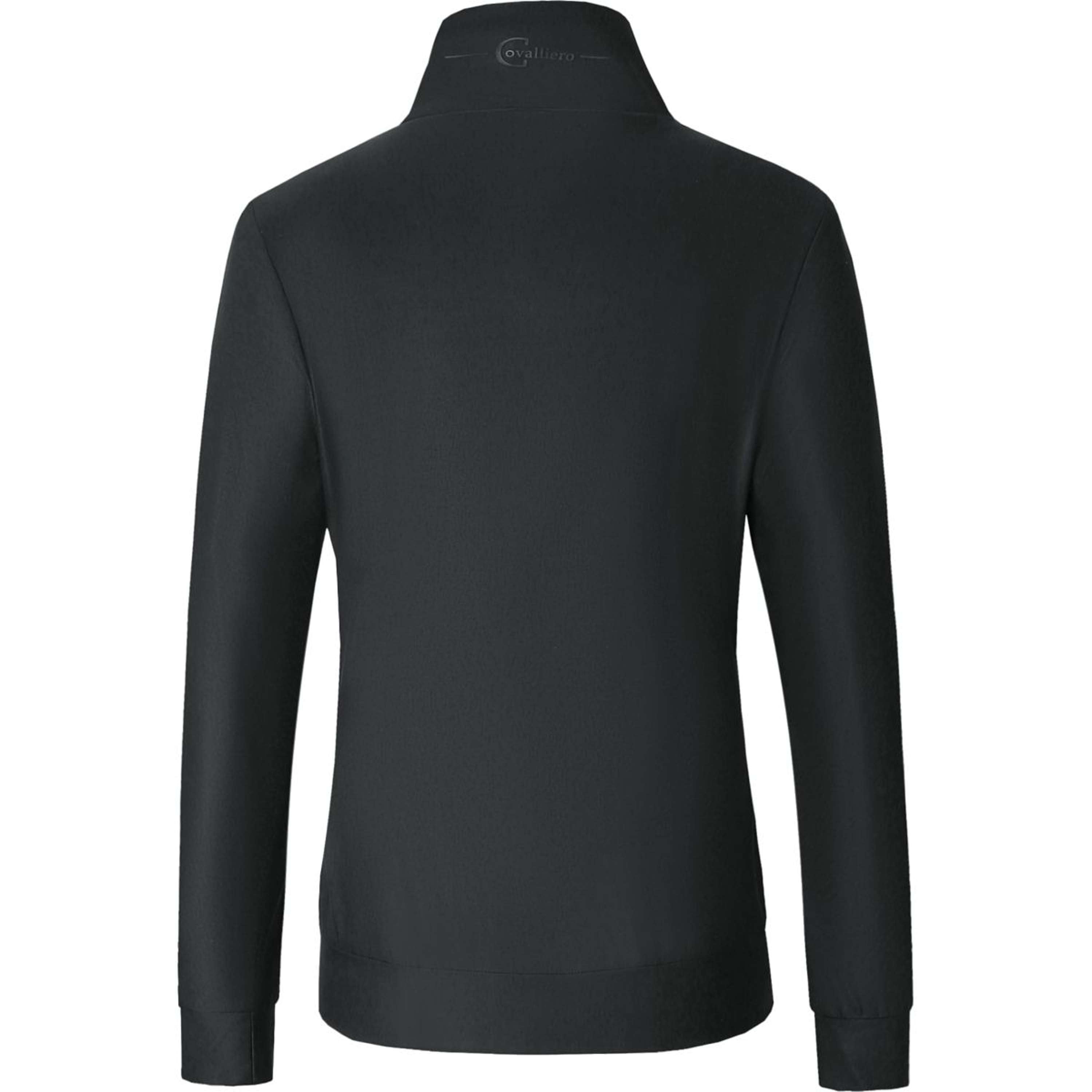 Covalliero Bluza Z Kapturem I Zamkiem Blouson Damski Czarny
