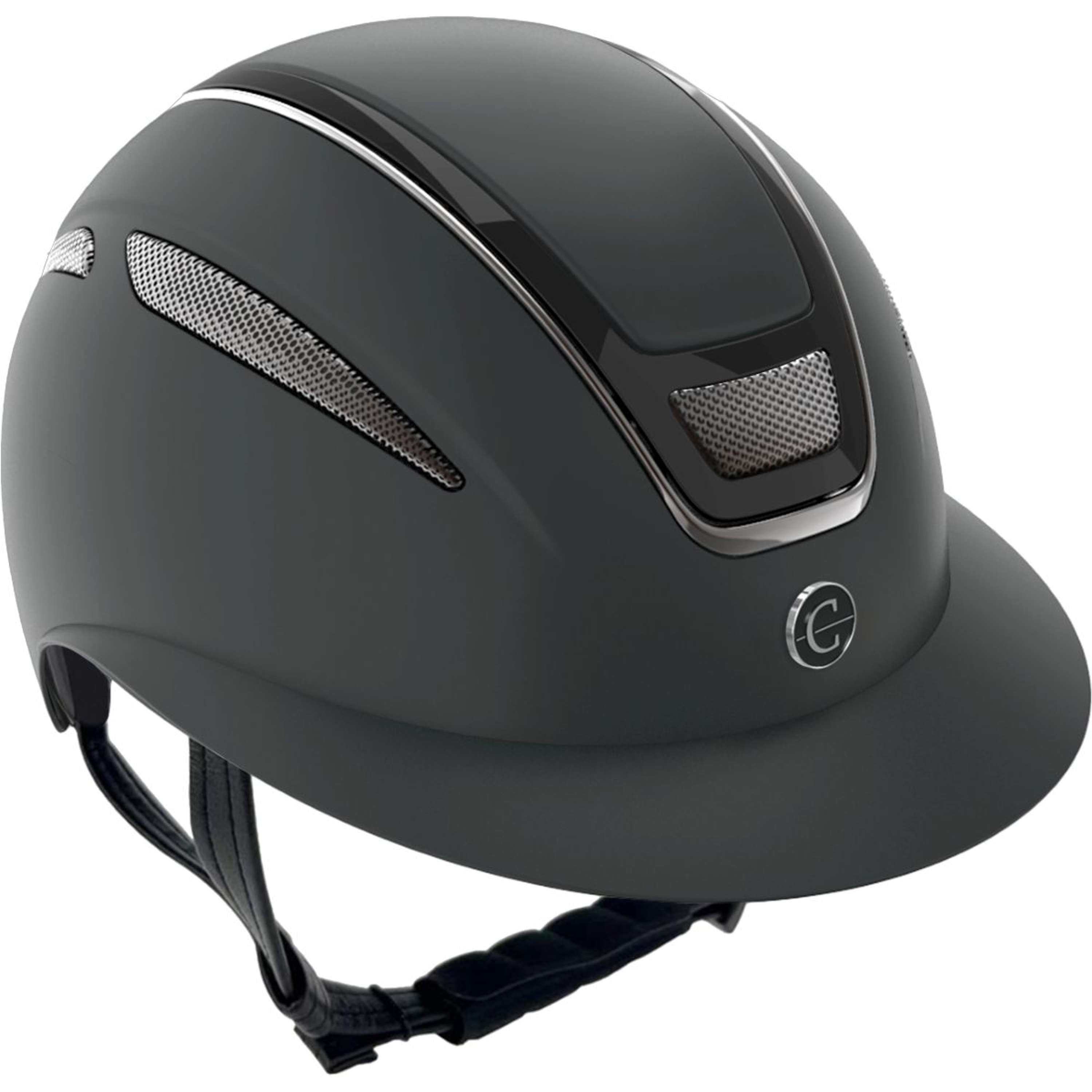 Covalliero Kask Jeździecki Elite Polo Czarny