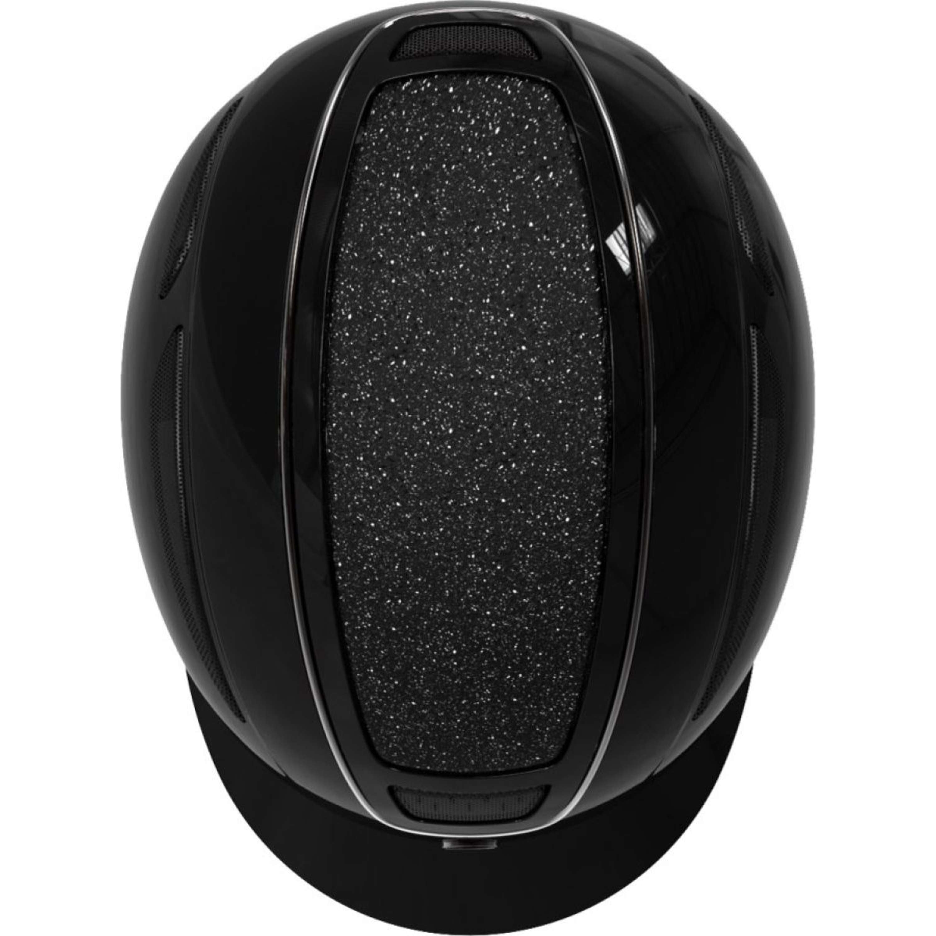 Covalliero Kask Jeździecki Elite Lakierowany Czarny