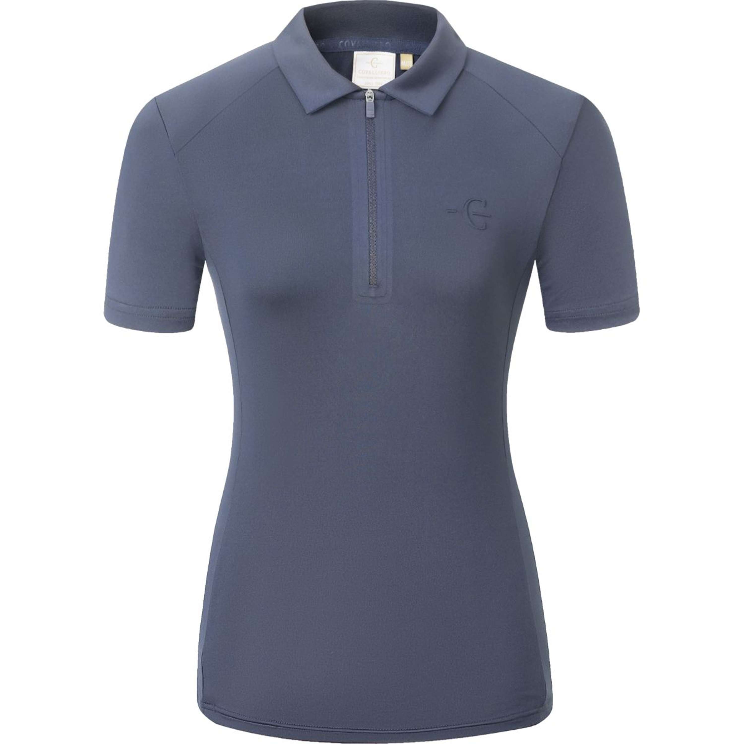 Covalliero Polo SS26 Damski Ciemnogranatowy
