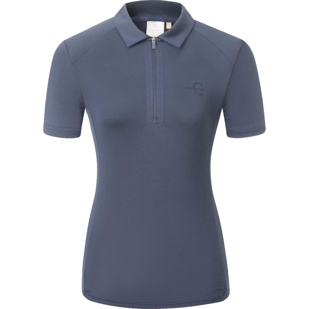 Covalliero Polo SS26 Damski Ciemnogranatowy