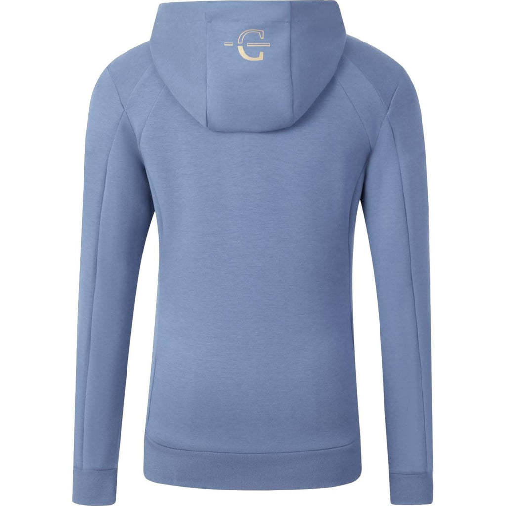 Covalliero Hoodie SS26 Damski Smoked Blue