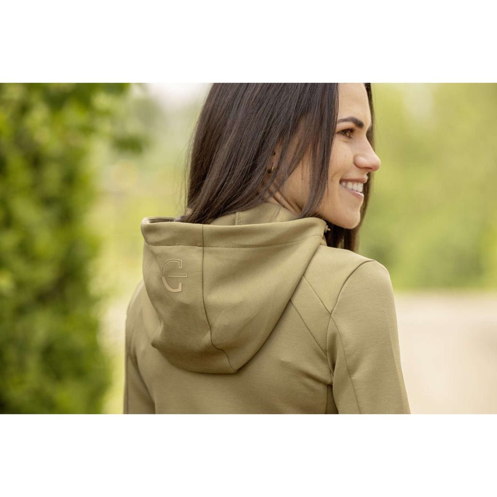 Covalliero Hoodie SS26 Damski Orzechowy