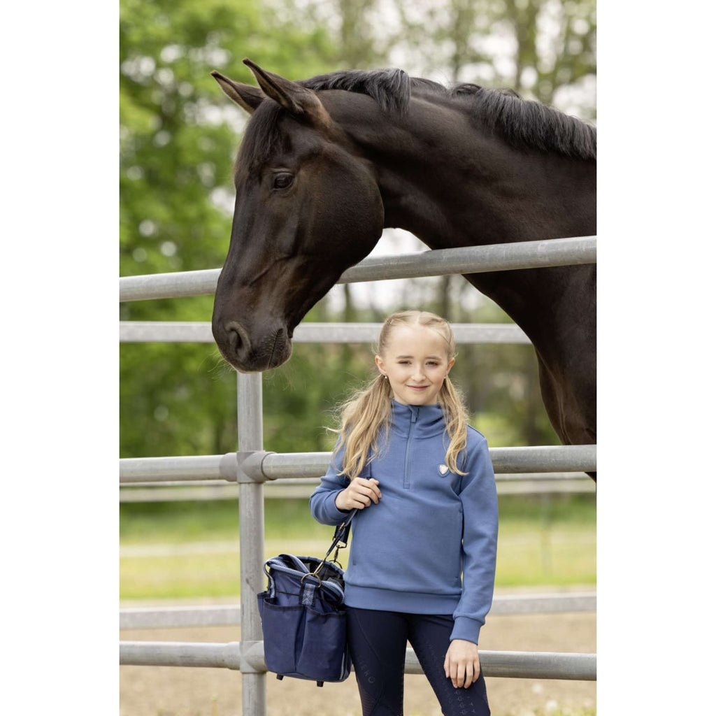 Covalliero Hoodie SS26 Dla dzieci Smoked Blue