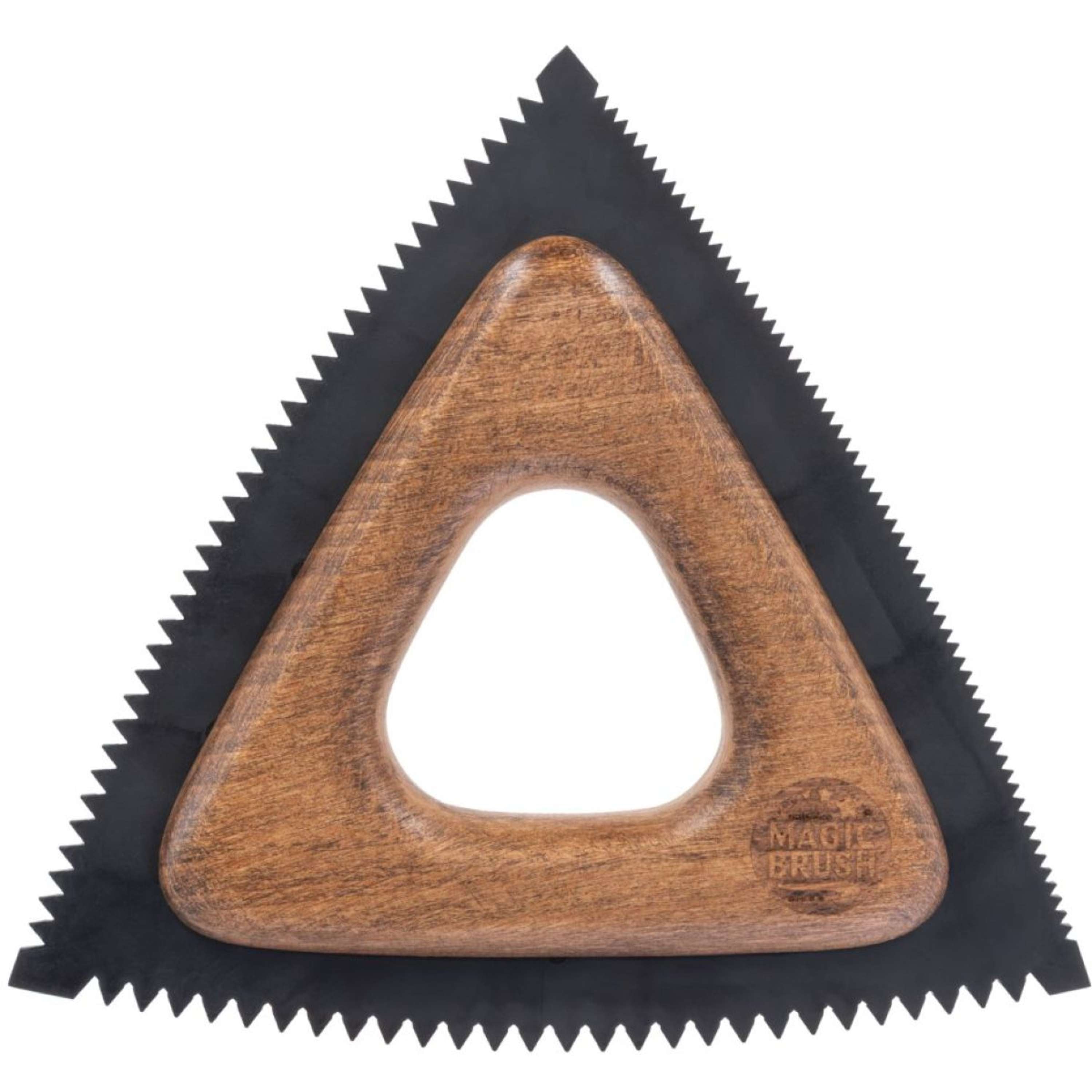 Kerbl Magic Brush Triangle Czarny/Brązowy