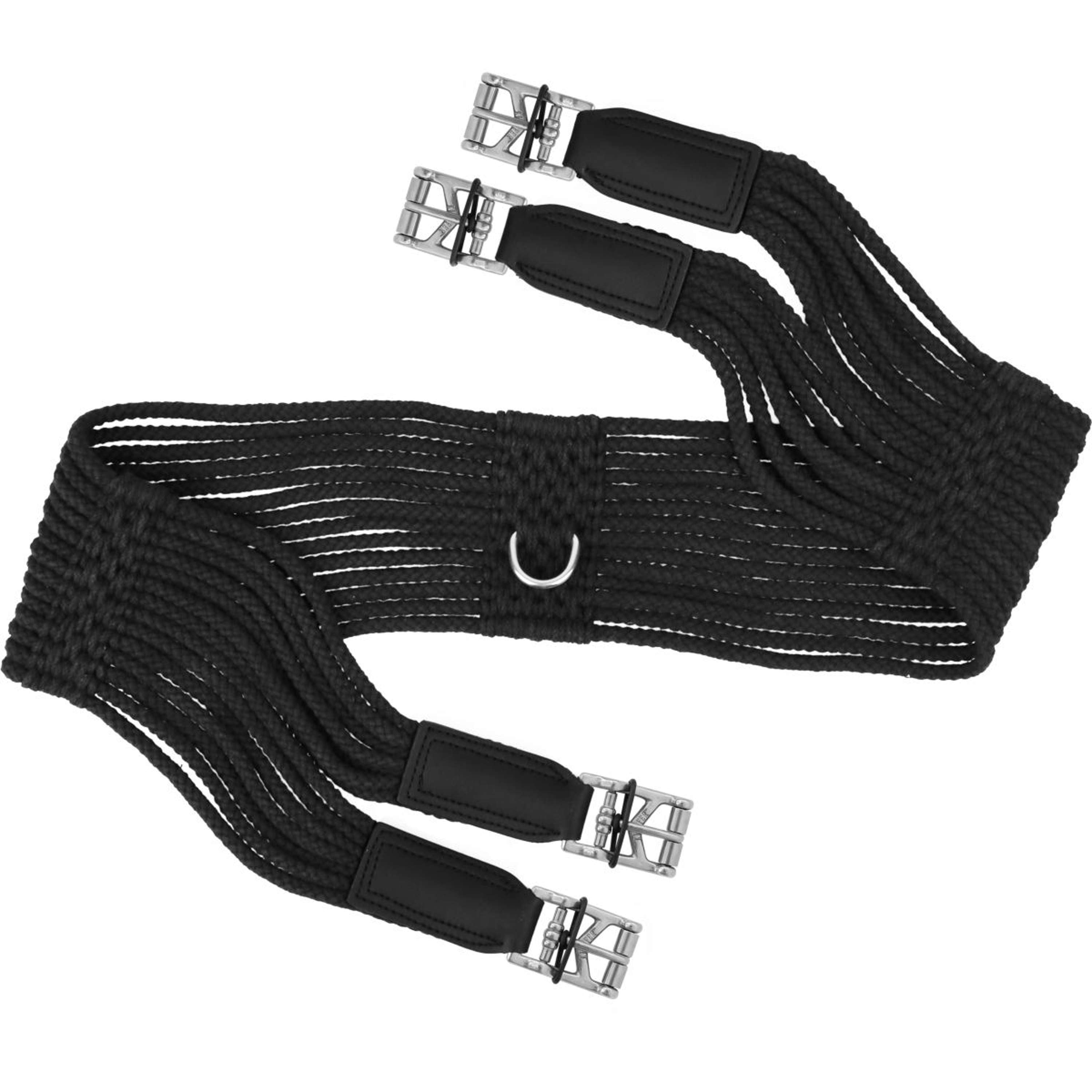 Kieffer Popręg Cotton Contour Czarny