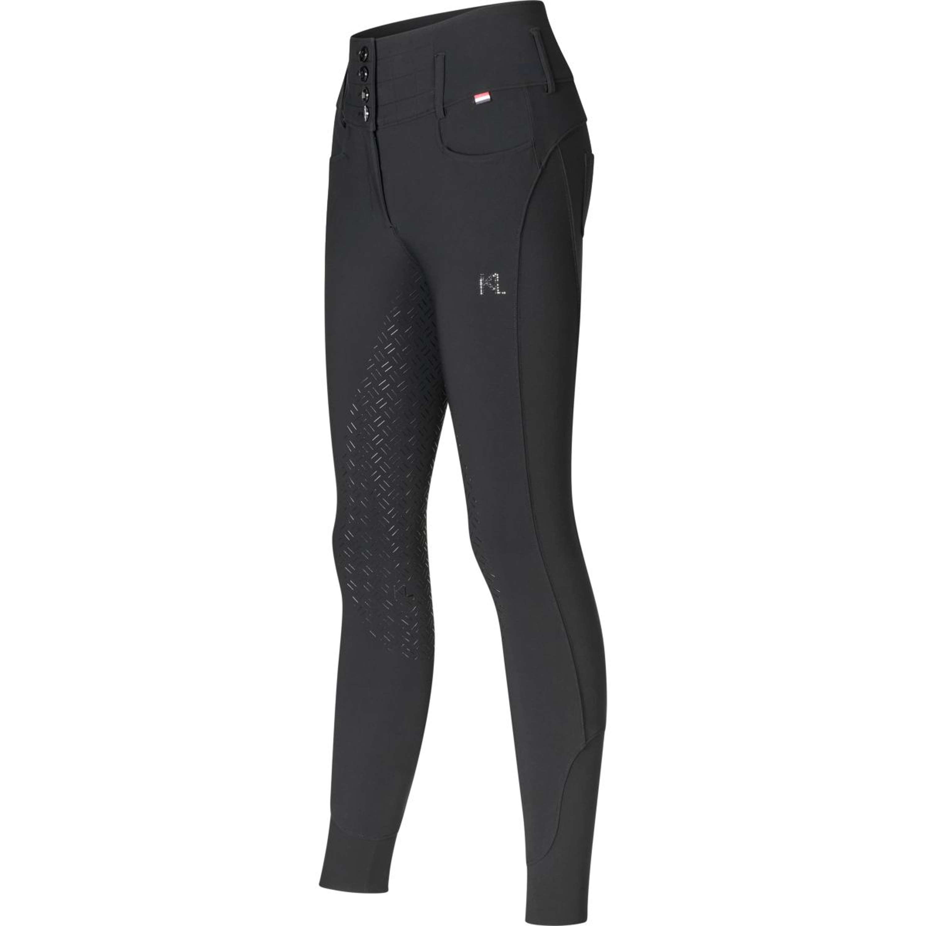 Kingsland Bryczesy Khloe Full Grip Czarne