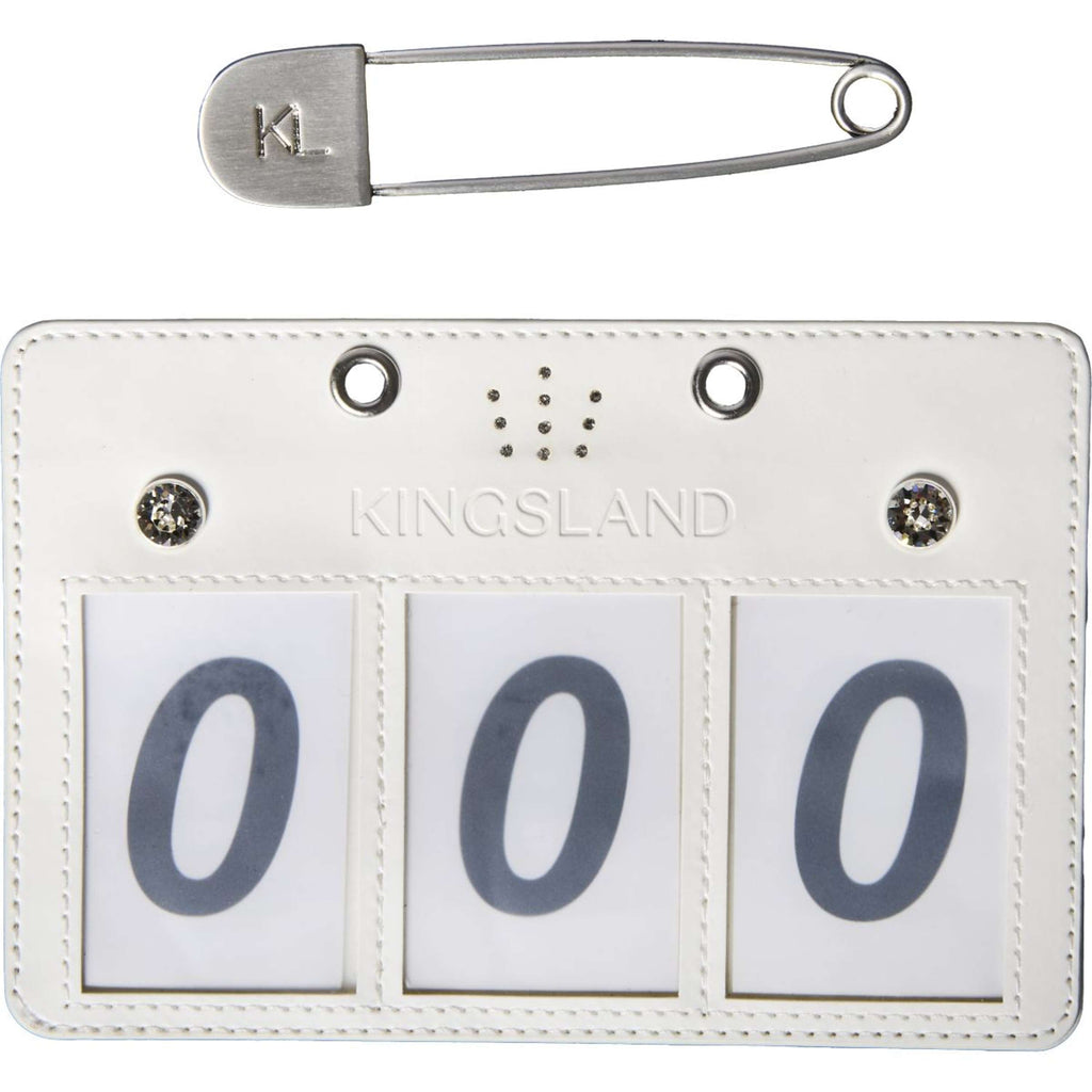 Kingsland Numery Startowe KLMaddie 3 Cyfry Białe