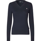 Kingsland Pullover Classic V Neck Granatowy