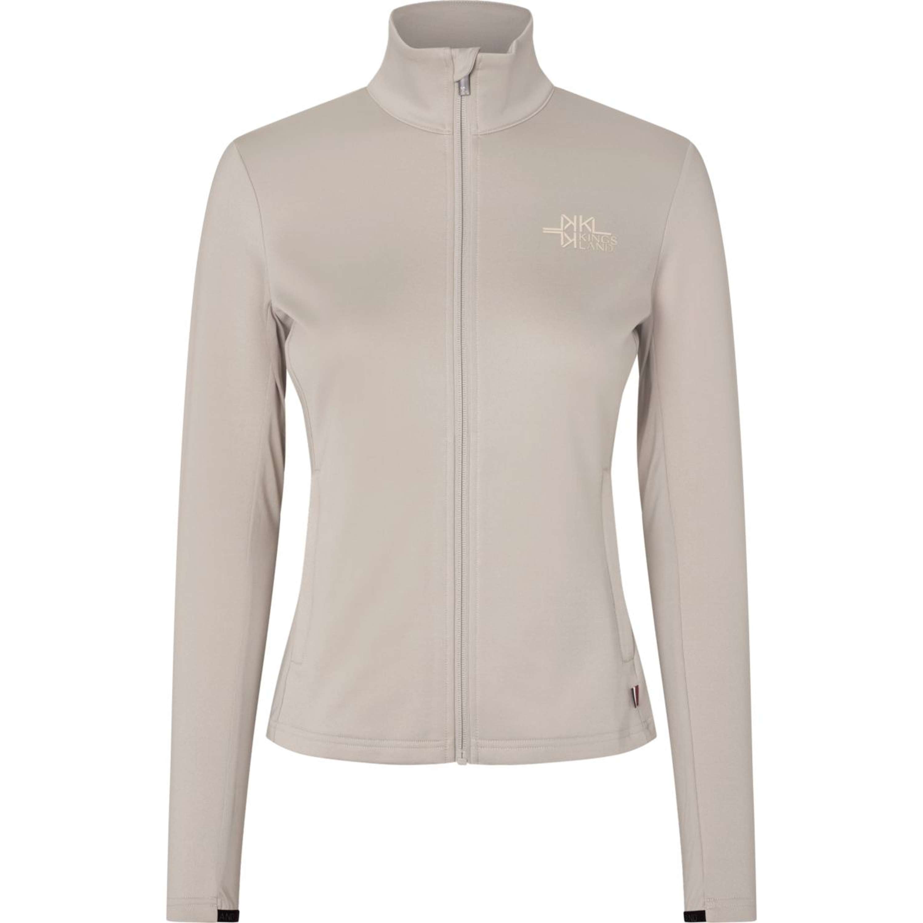 Kingsland Bluza Z Kapturem I Zamkiem KLAlba Damski Beige Dove