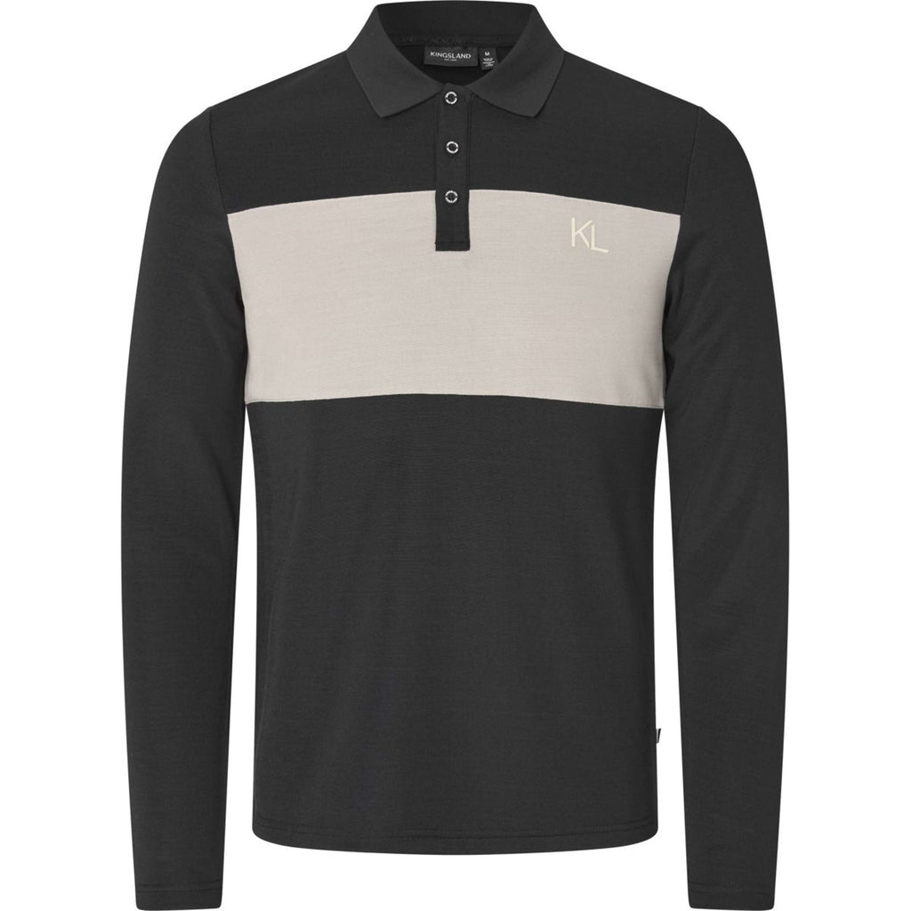 Kingsland Poloshirt KLAxel Męski Czarny