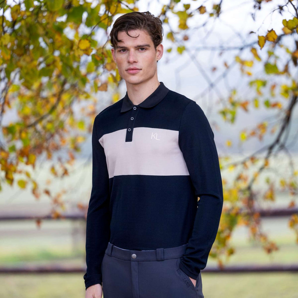 Kingsland Poloshirt KLAxel Męski Czarny