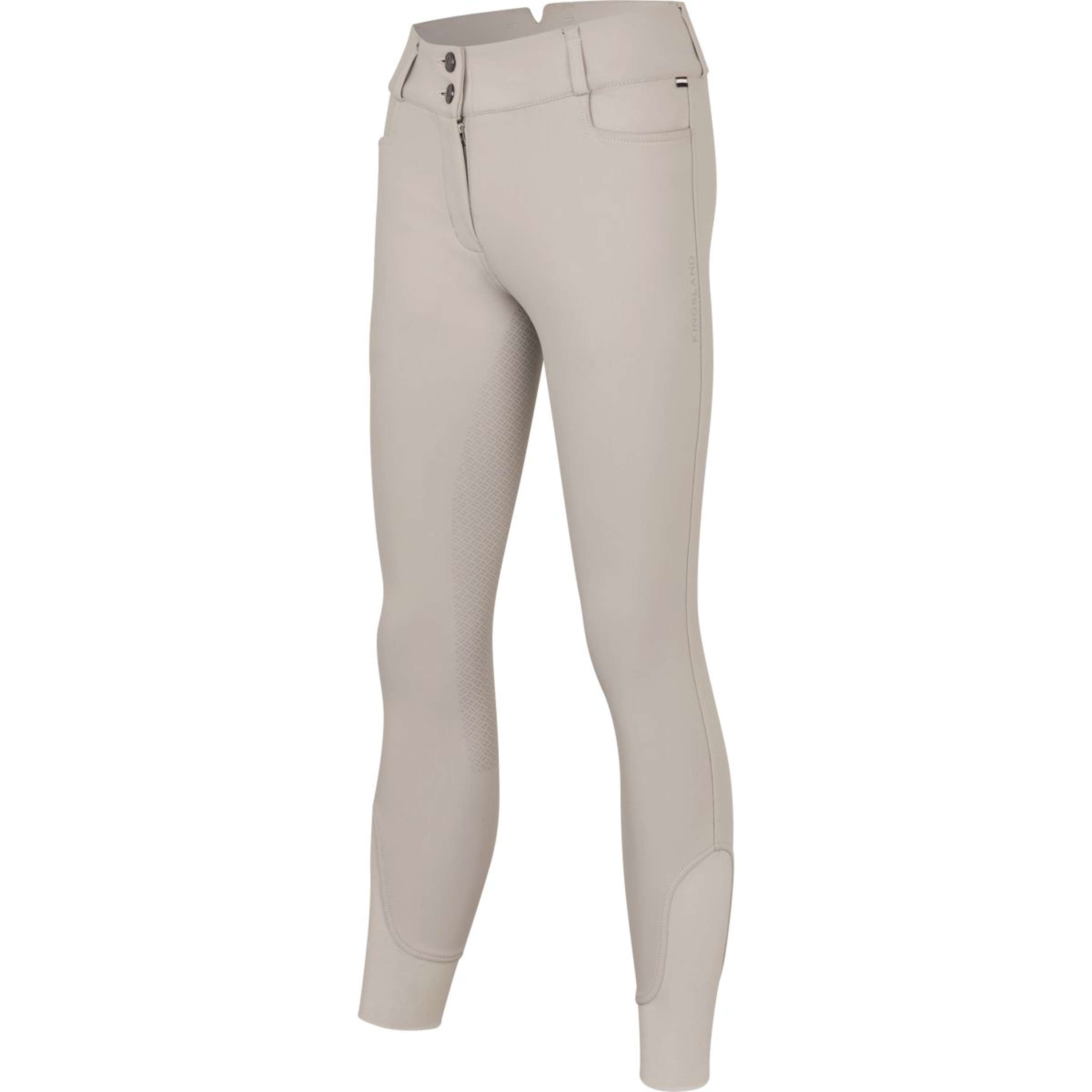 Kingsland Bryczesy KLKarla Wodoodporny Pełny Chwyt Beige Dove