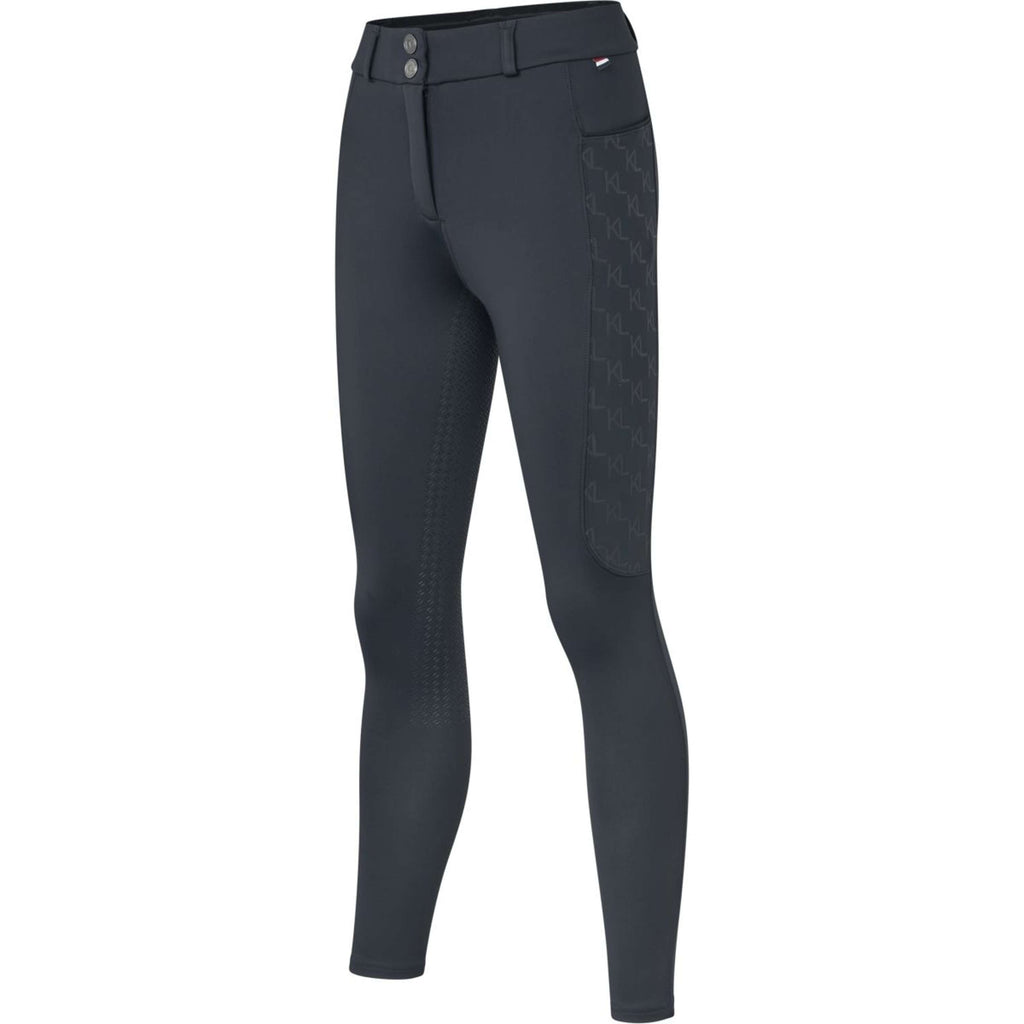 Kingsland Bryczesy KLKornelia Full Grip Damskie Granatowe