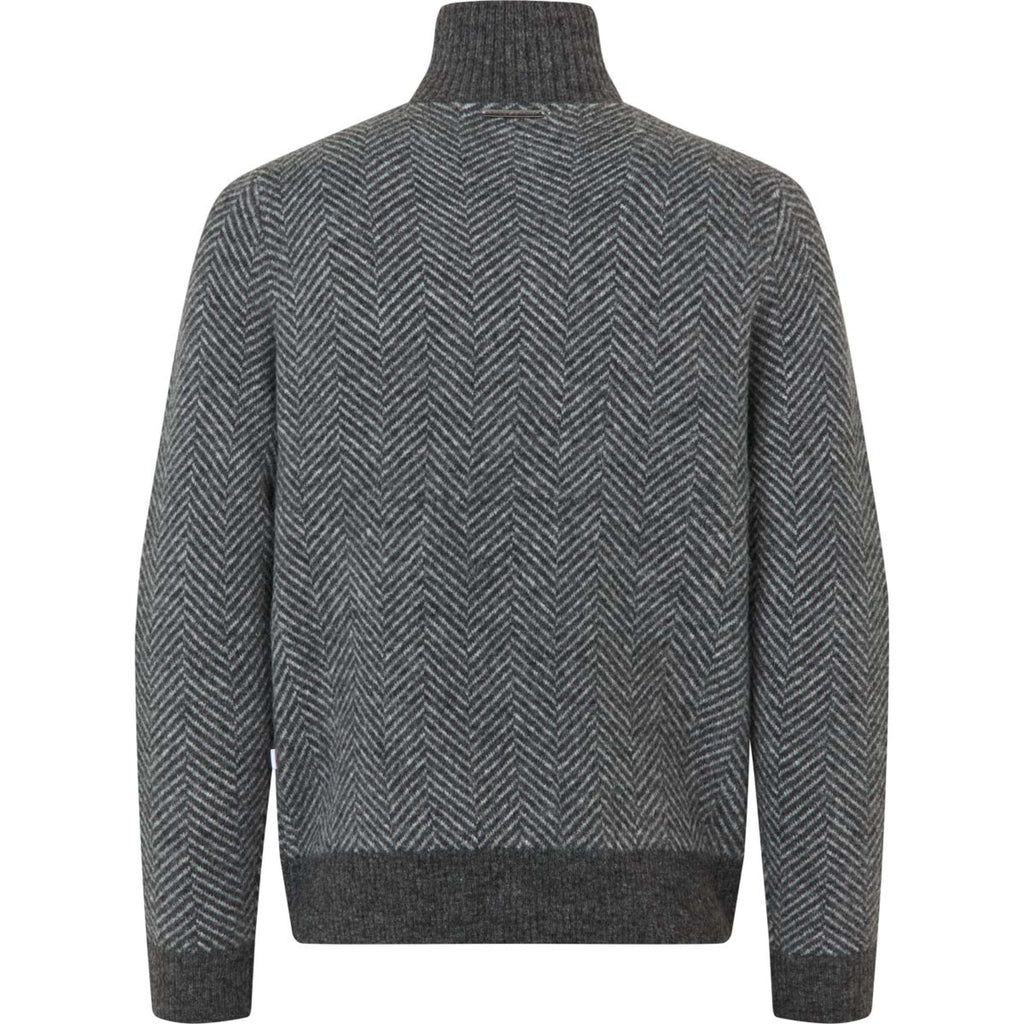 Kingsland Sweter KLAndrew Męski Ciemnoszary