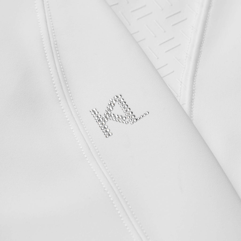 Kingsland Bryczesy Khloe Full Grip Białe