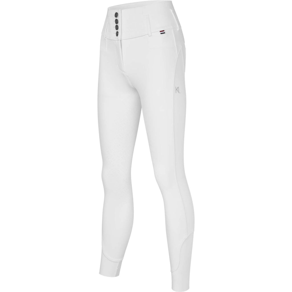 Kingsland Bryczesy Khloe Full Grip Białe