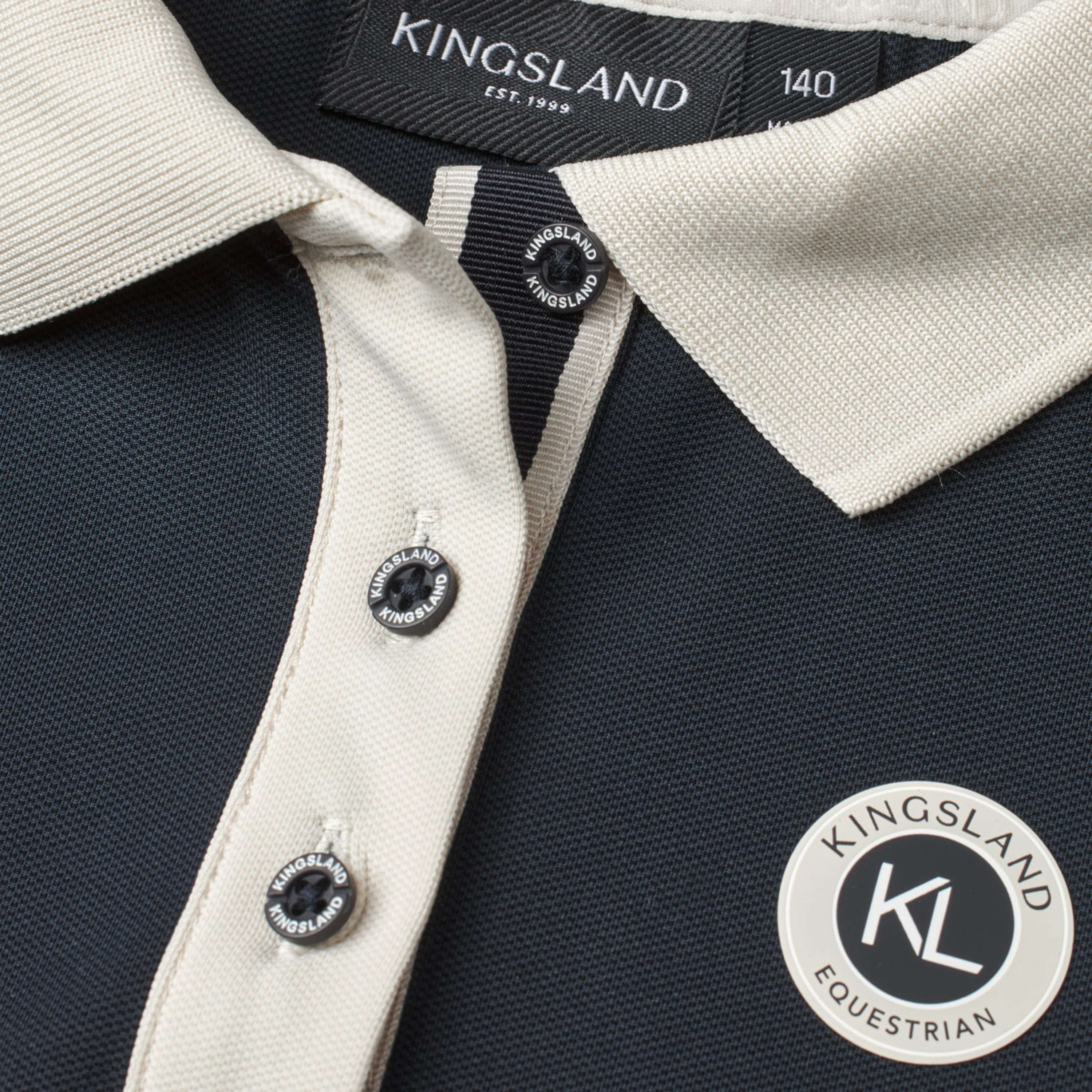 Kingsland Poloshirt KLLaura Junior Granatowy
