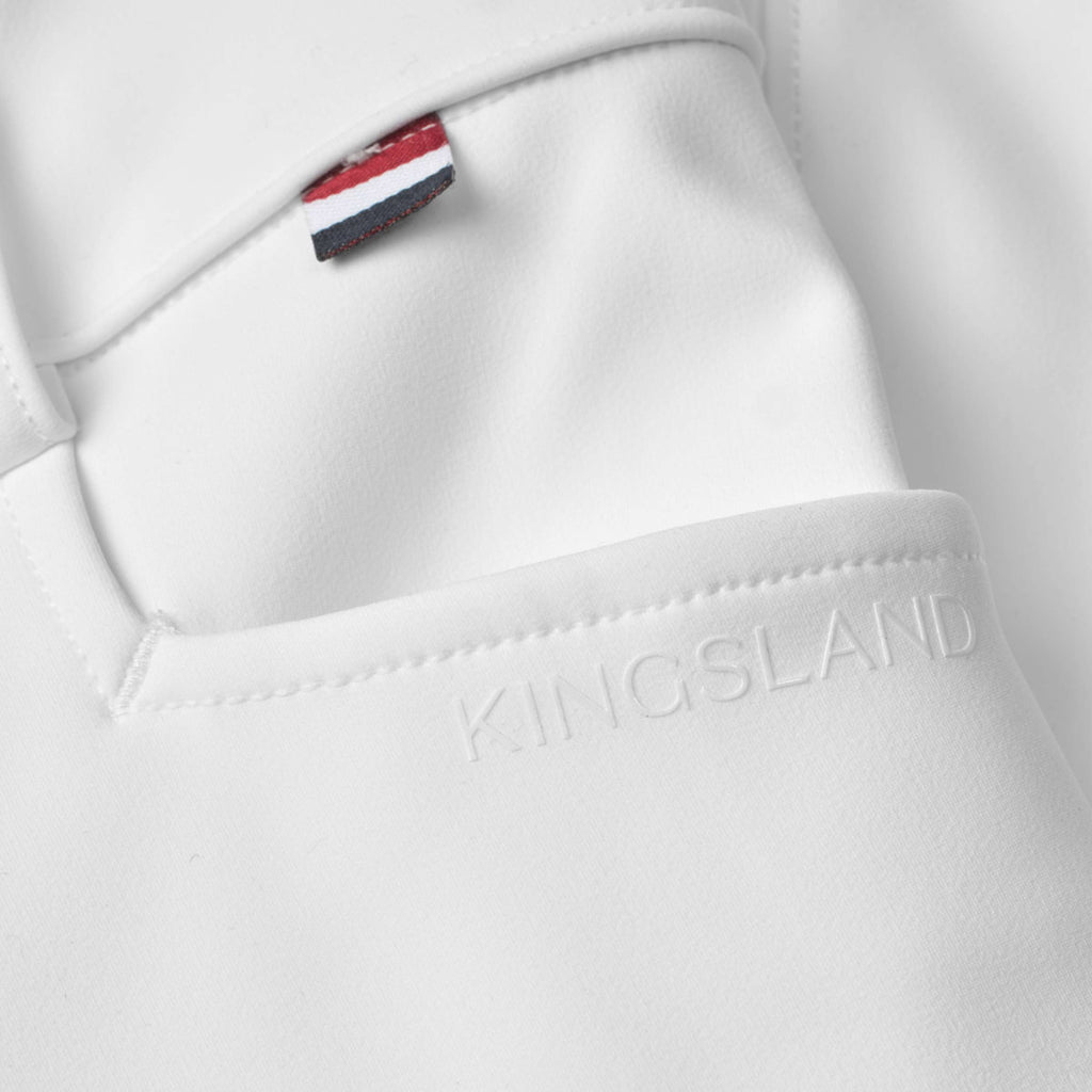 Kingsland Bryczesy KLKora Full Grip Białe