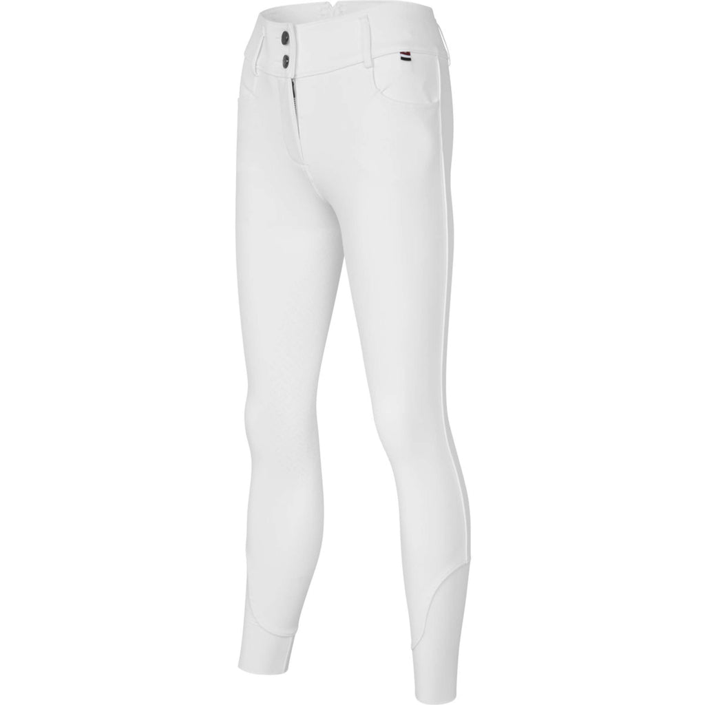 Kingsland Bryczesy KLKora Full Grip Białe