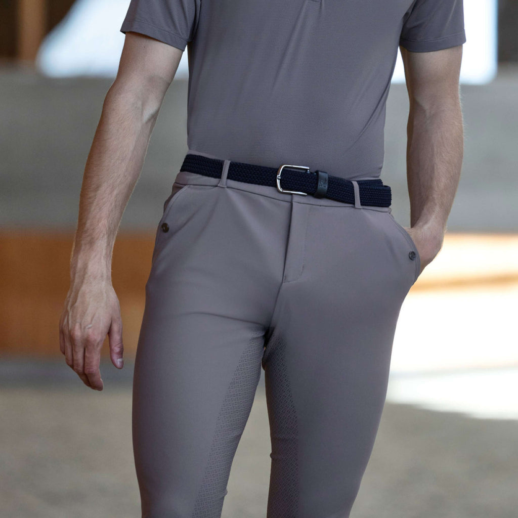 Kingsland Bryczesy KLKoa Seamless Full Grip Brown Iron