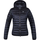Kingsland Kurtka Classic z Kapturem Pikowany Damski Granatowy