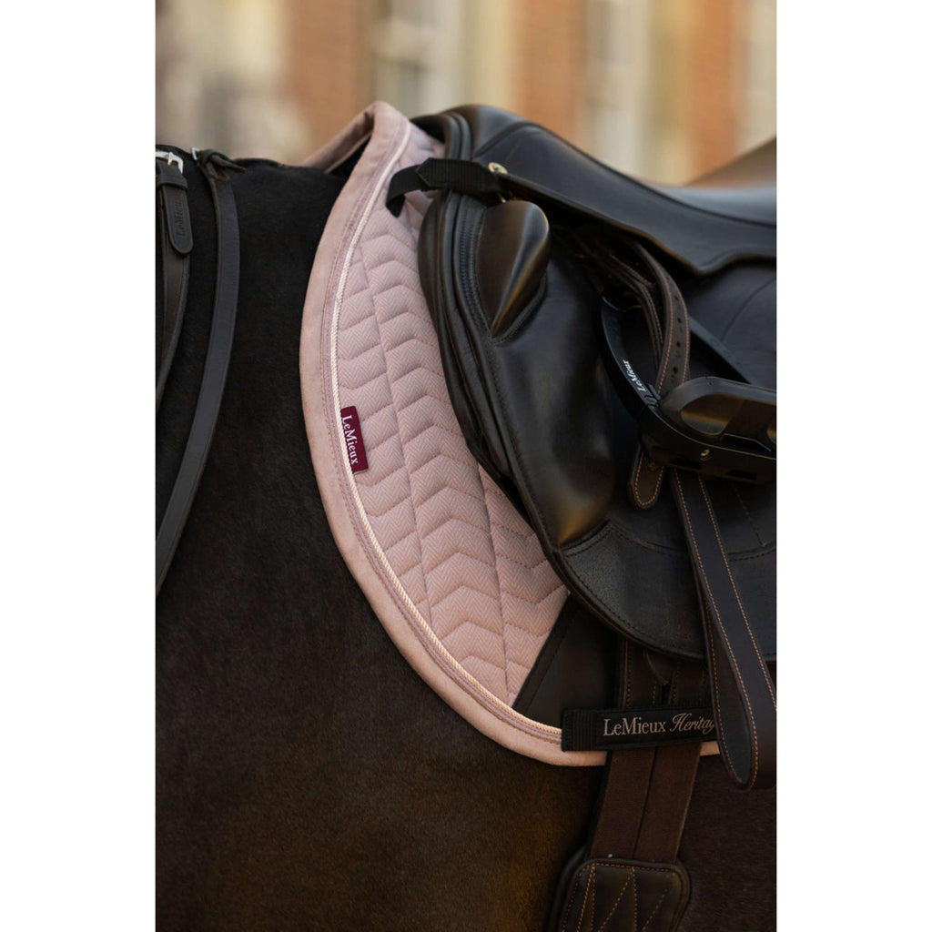 LeMieux Potnik Heritage Herringbone Kwadratowy Skoki Wild Rose