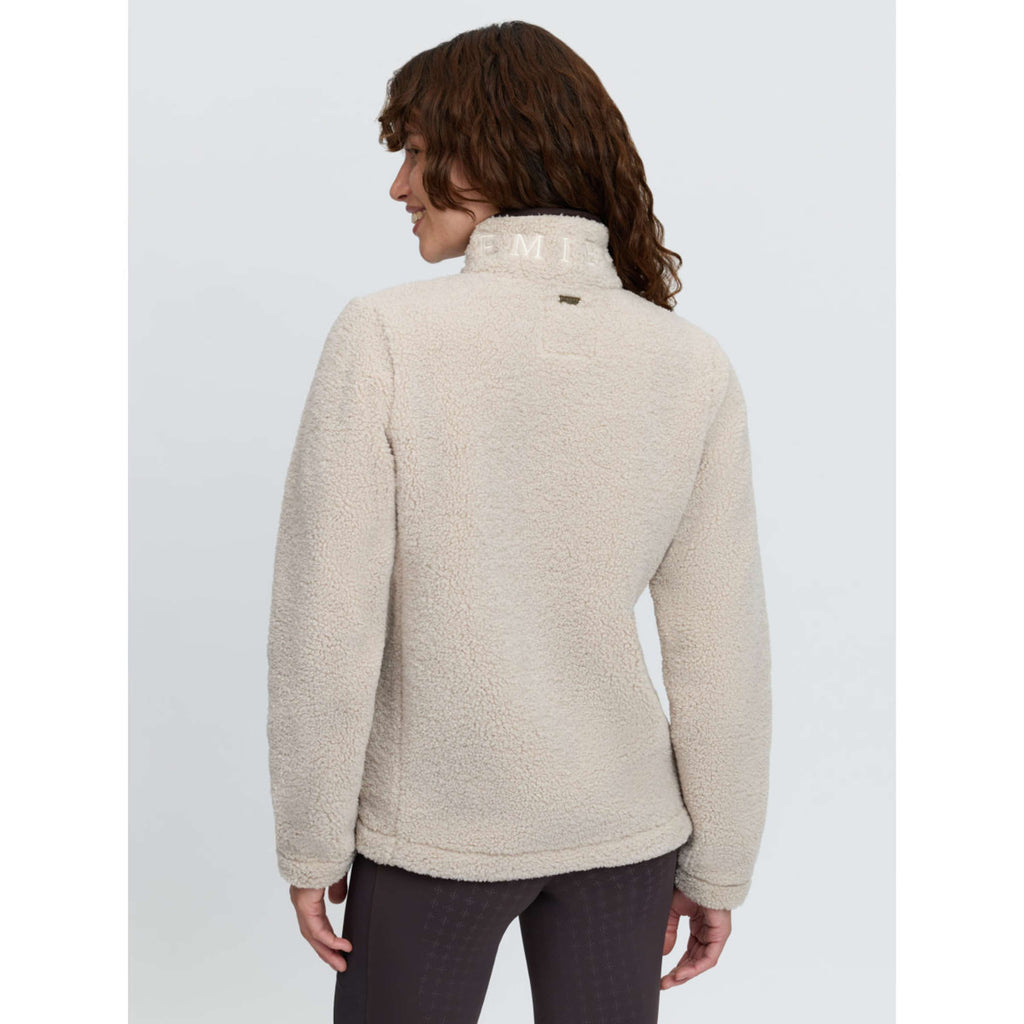 LeMieux Bluza Z Kapturem I Zamkiem Heritage Borg Zip Through Kamienny