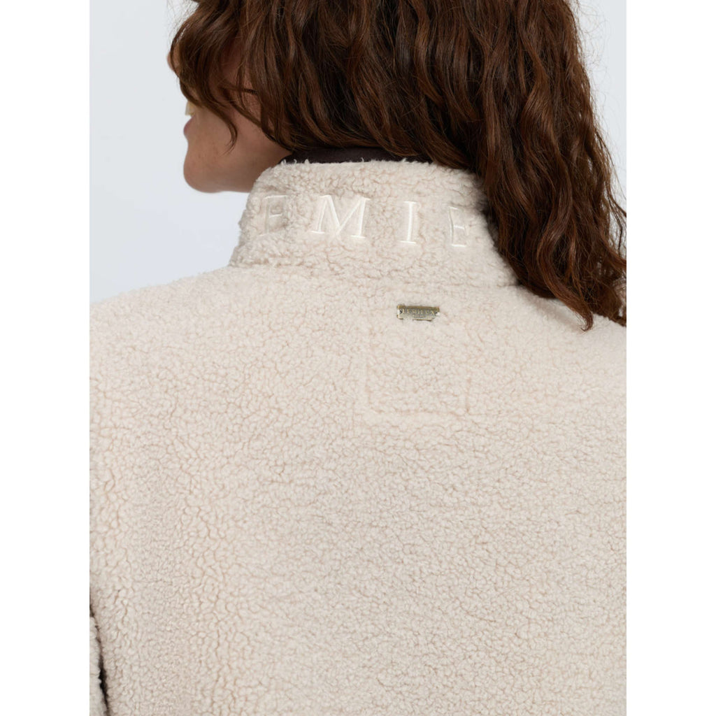 LeMieux Bluza Z Kapturem I Zamkiem Heritage Borg Zip Through Kamienny