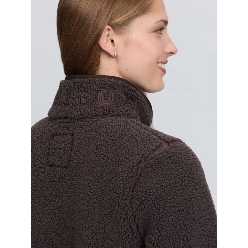 LeMieux Bluza Z Kapturem I Zamkiem Heritage Borg Zip Through Cocoa