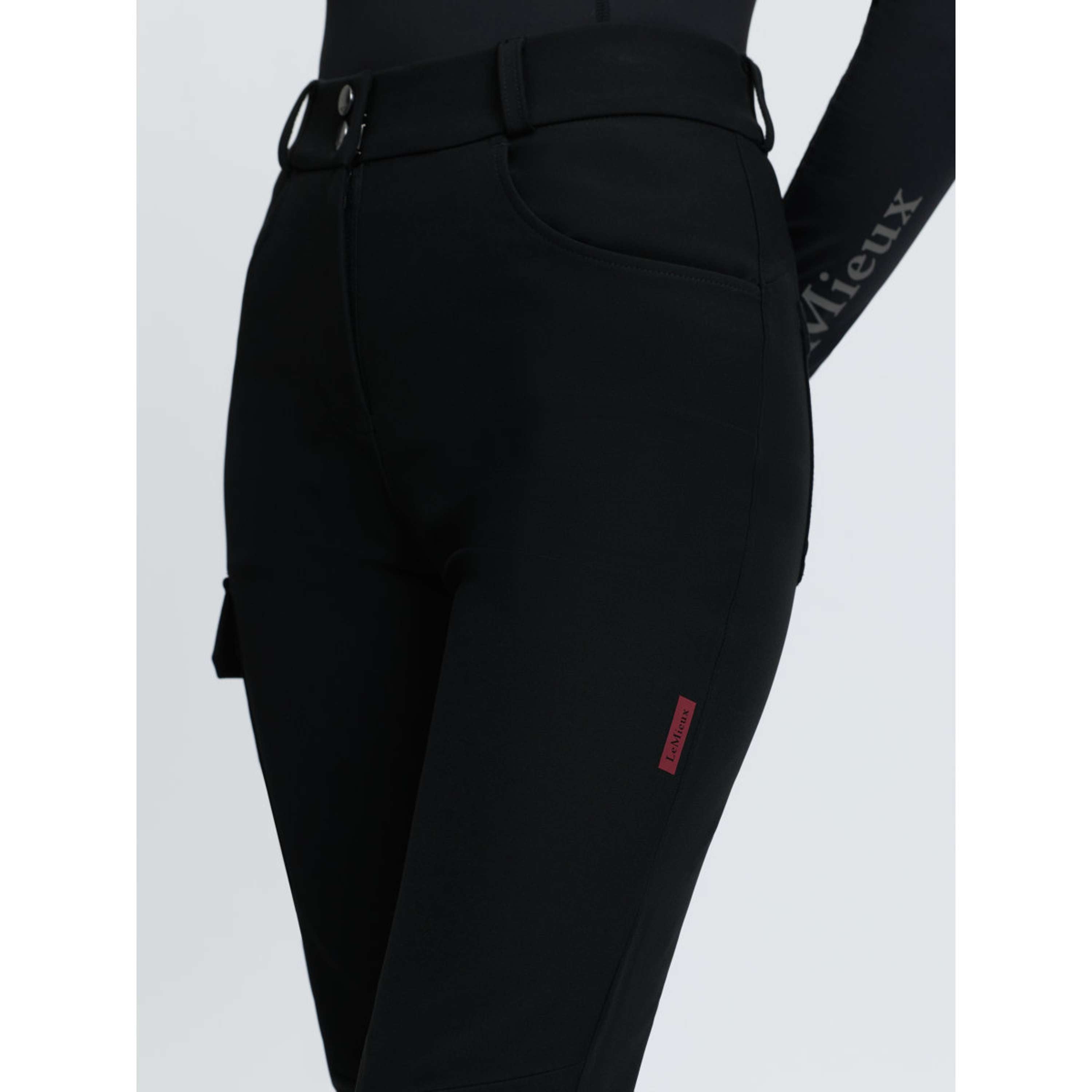 LeMieux Spodnie Stormwear Stretch Waterproof Czarny