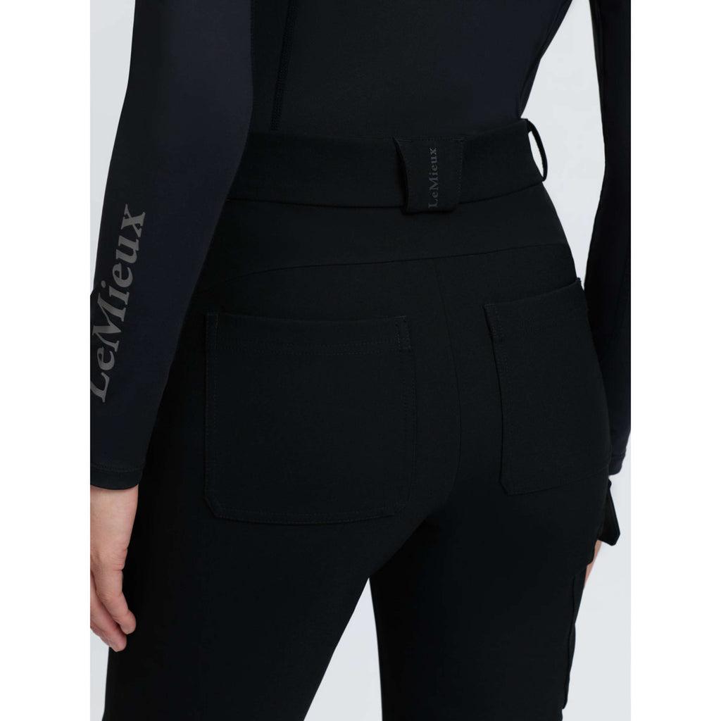 LeMieux Spodnie Stormwear Stretch Waterproof Czarne