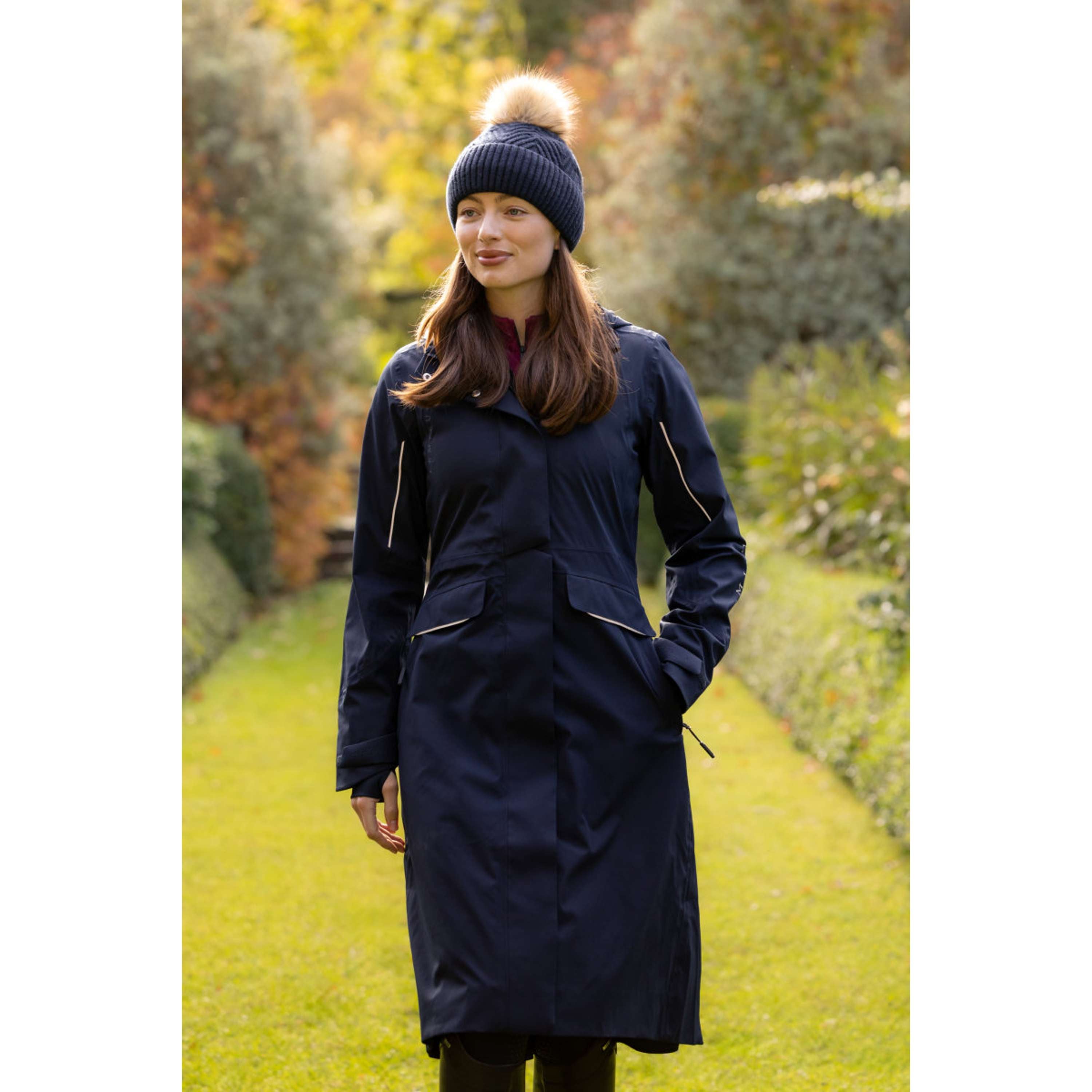 LeMieux Długi Płaszcz Jeździecki Stormwear Granatowy