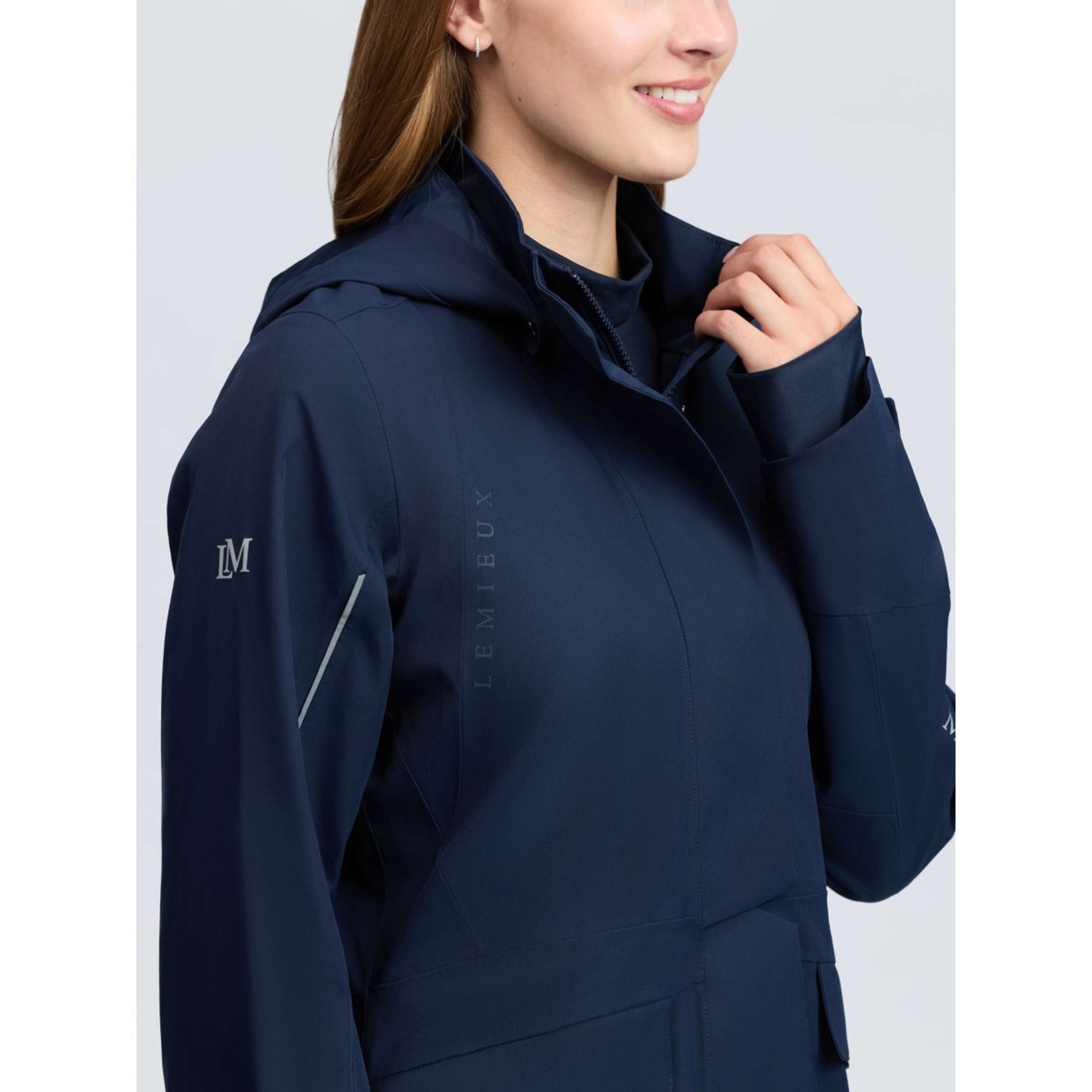 LeMieux Długi Płaszcz Jeździecki Stormwear Granatowy