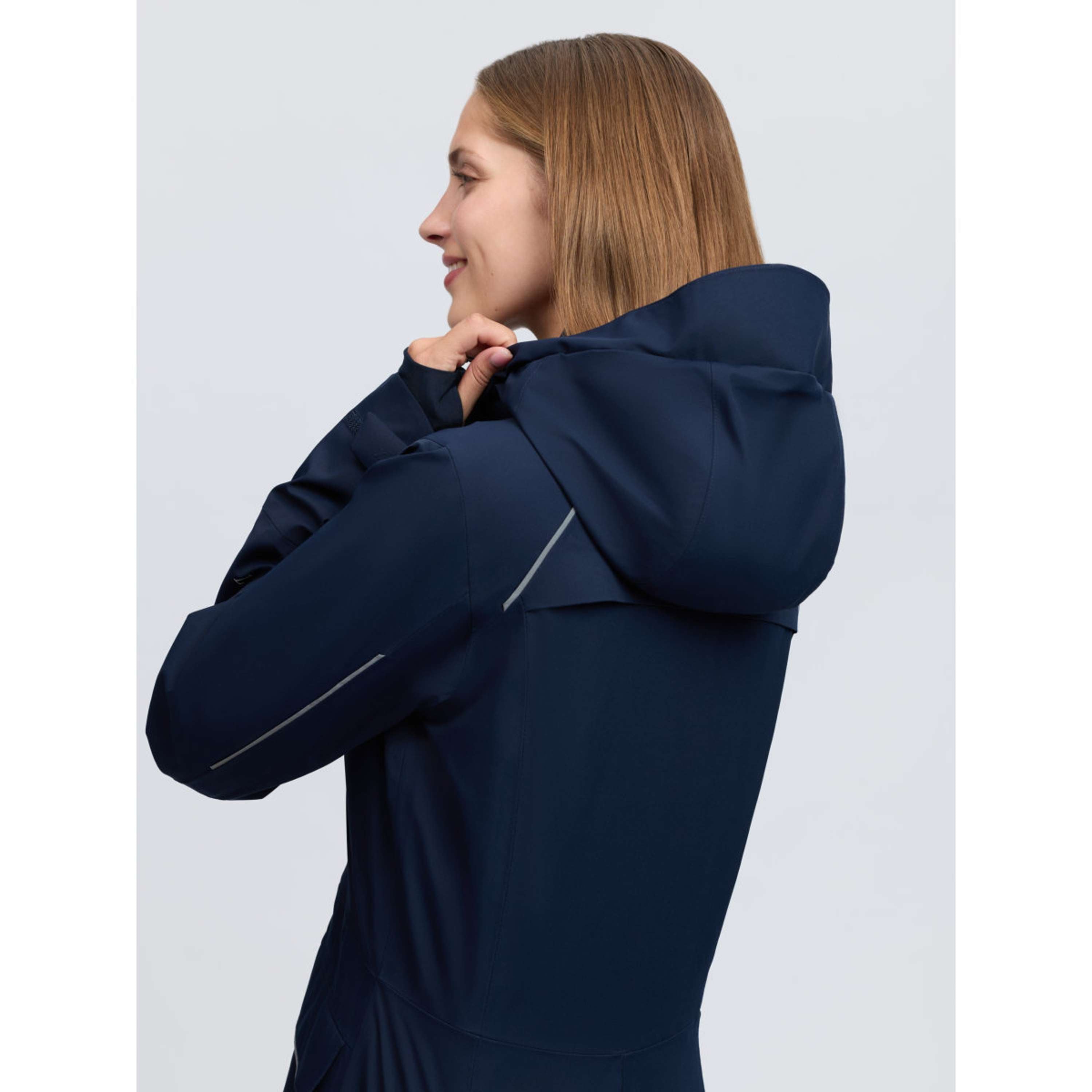 LeMieux Długi Płaszcz Jeździecki Stormwear Granatowy