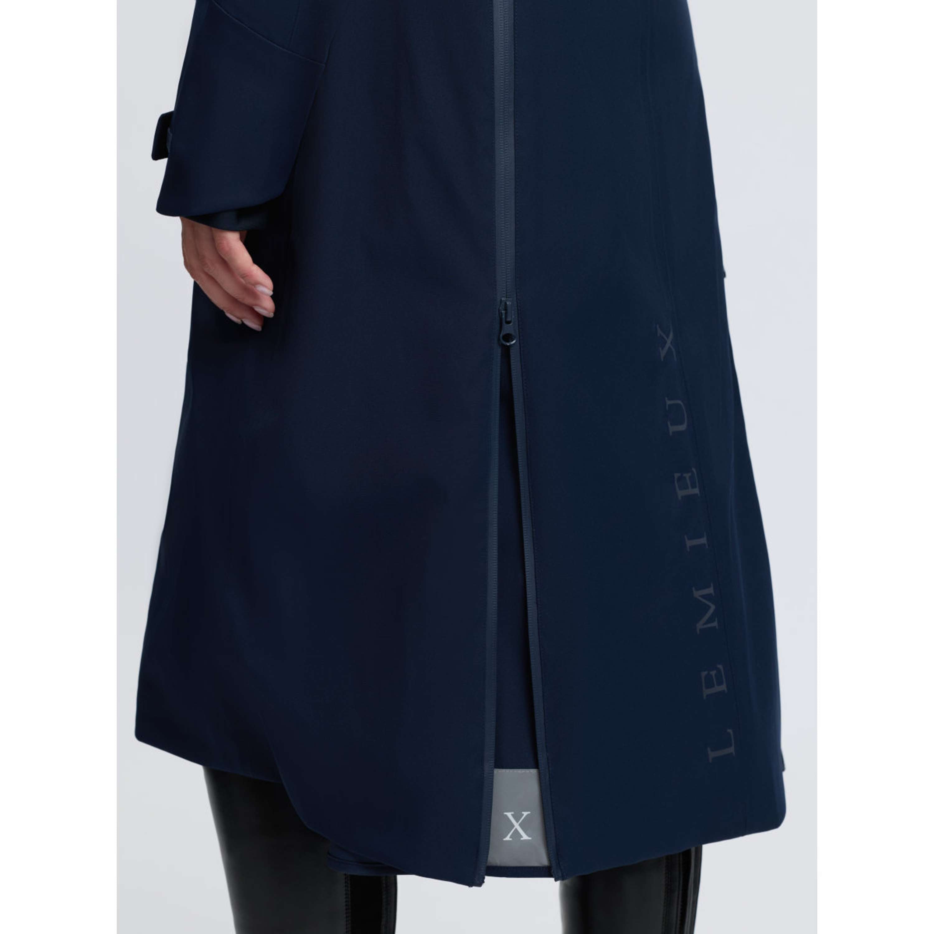LeMieux Długi Płaszcz Jeździecki Stormwear Granatowy