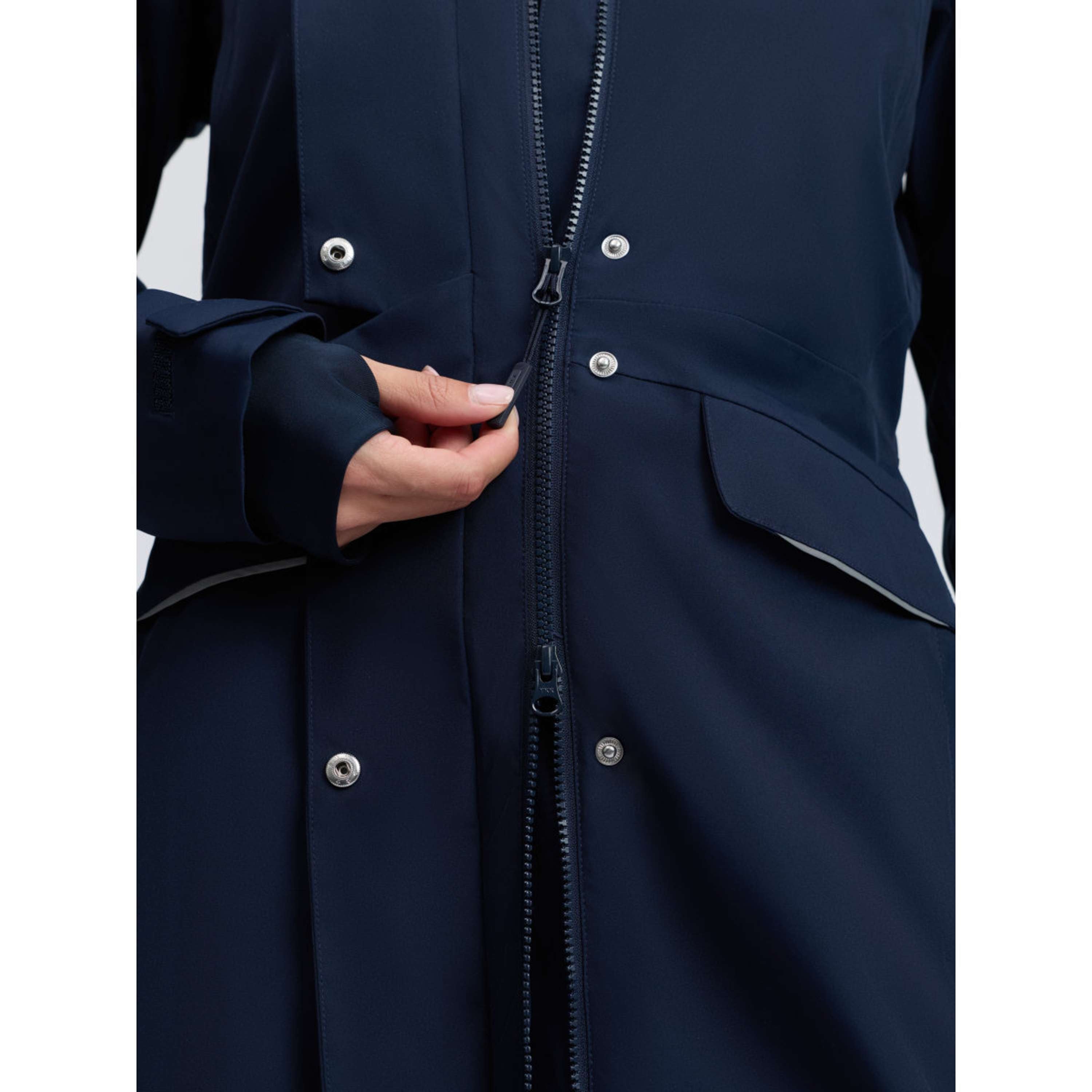 LeMieux Długi Płaszcz Jeździecki Stormwear Granatowy