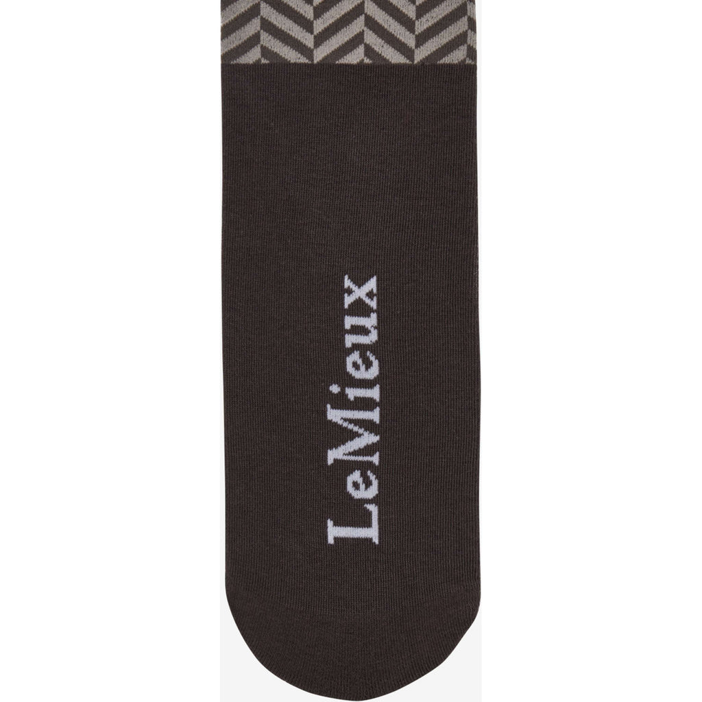 LeMieux Skarpety Jeździeckie Heritage Footsie Cocoa