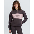 LeMieux Sweter Heritage Quarter Zip Cocoa