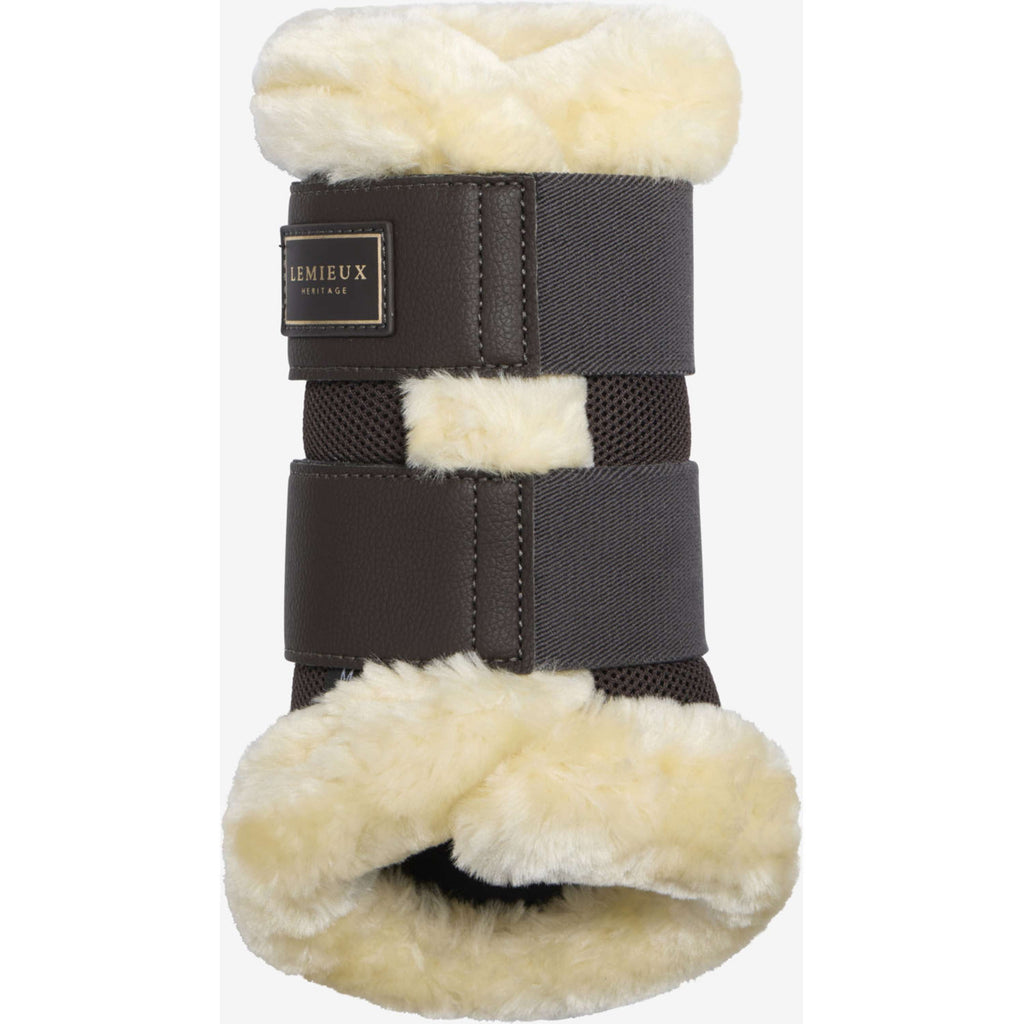 LeMieux Ochraniacz Heritage Fleece Edged Cocoa