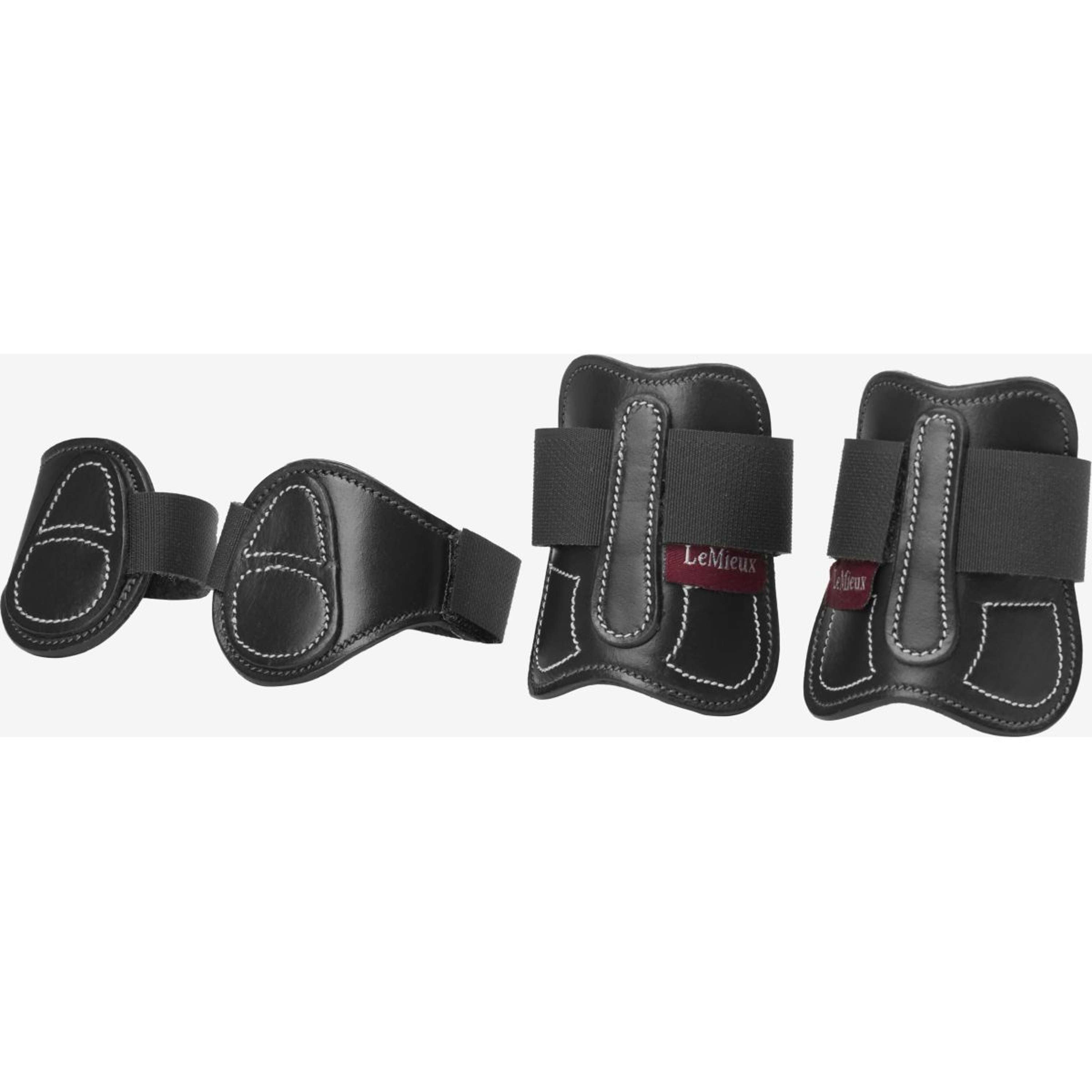 LeMieux Toy Pony Leg Protection Boots Black