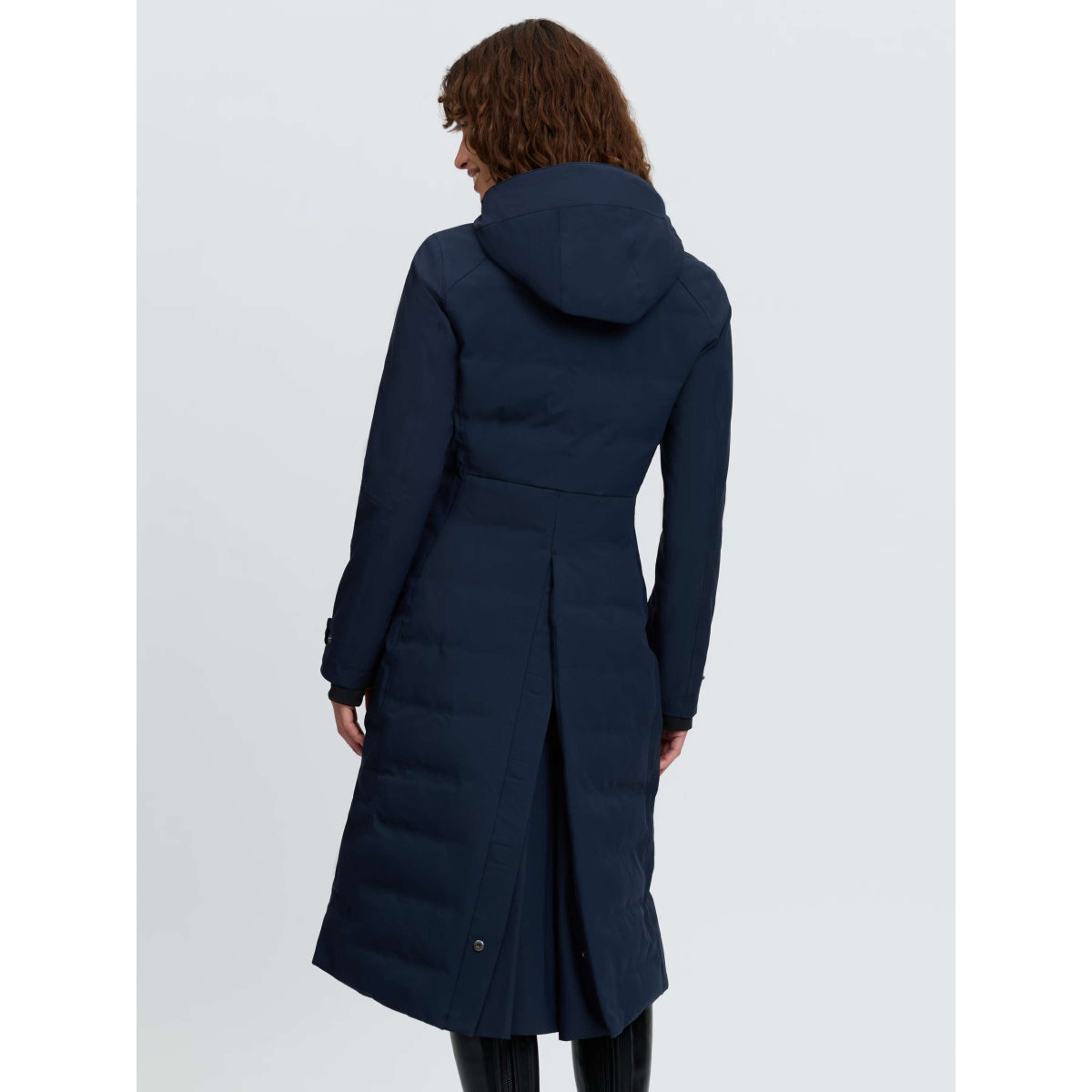 LeMieux Długi Płaszcz Erin Waterproof Padded Granatowy