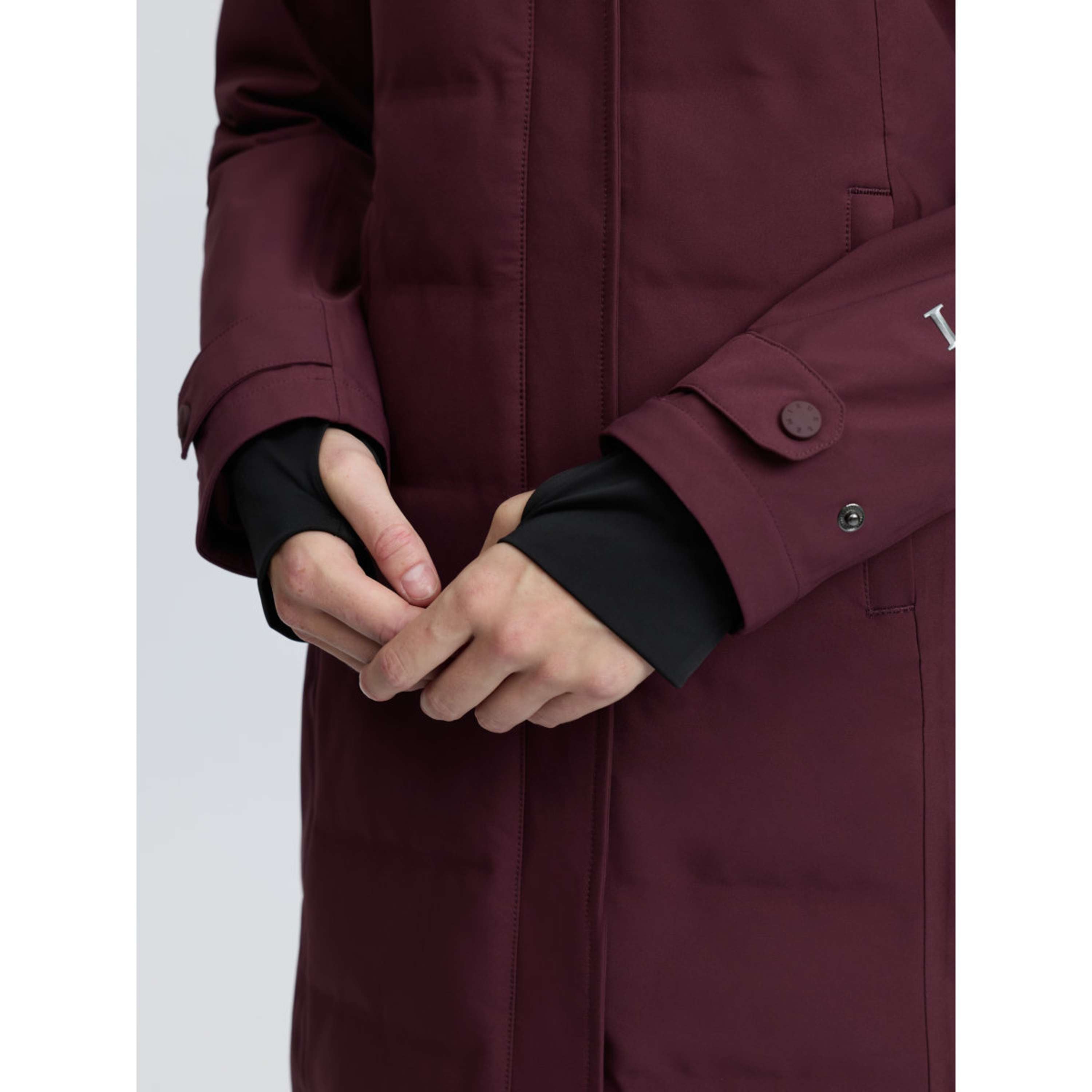 LeMieux Długi Płaszcz Erin Waterproof Padded Bramble