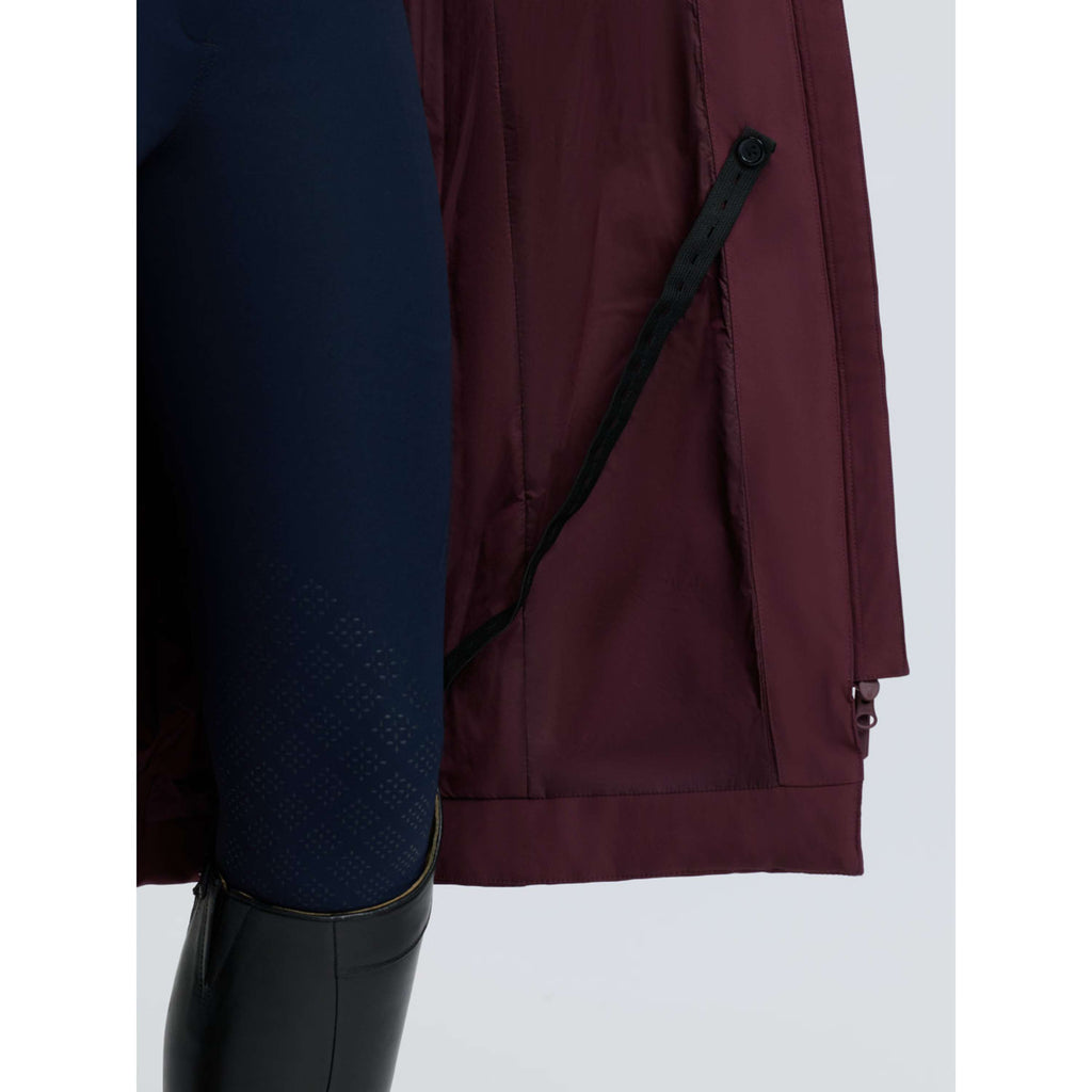 LeMieux Długi Płaszcz Erin Waterproof Padded Bramble