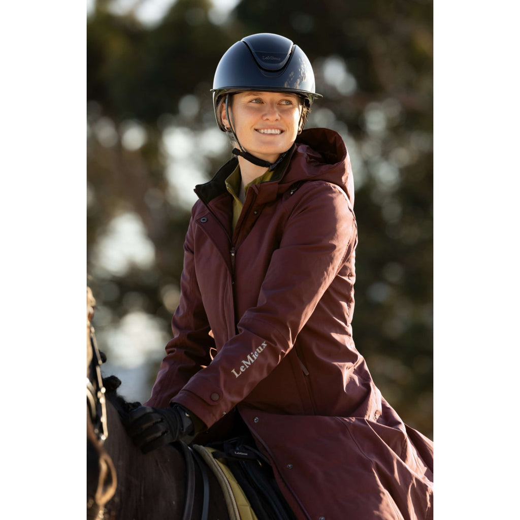 LeMieux Długi Płaszcz Erin Waterproof Padded Bramble