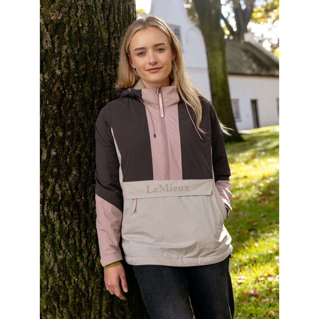 LeMieux Kurtka Phoebe Half Zip Waterproof Anorak Wild Rose